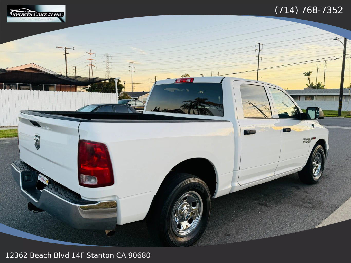 2015 RAM 1500 CREW CAB PICKUP V6 TURBO ECODIESEL 3.0 TRADESMAN PICKUP 4D 5 1/2 FT