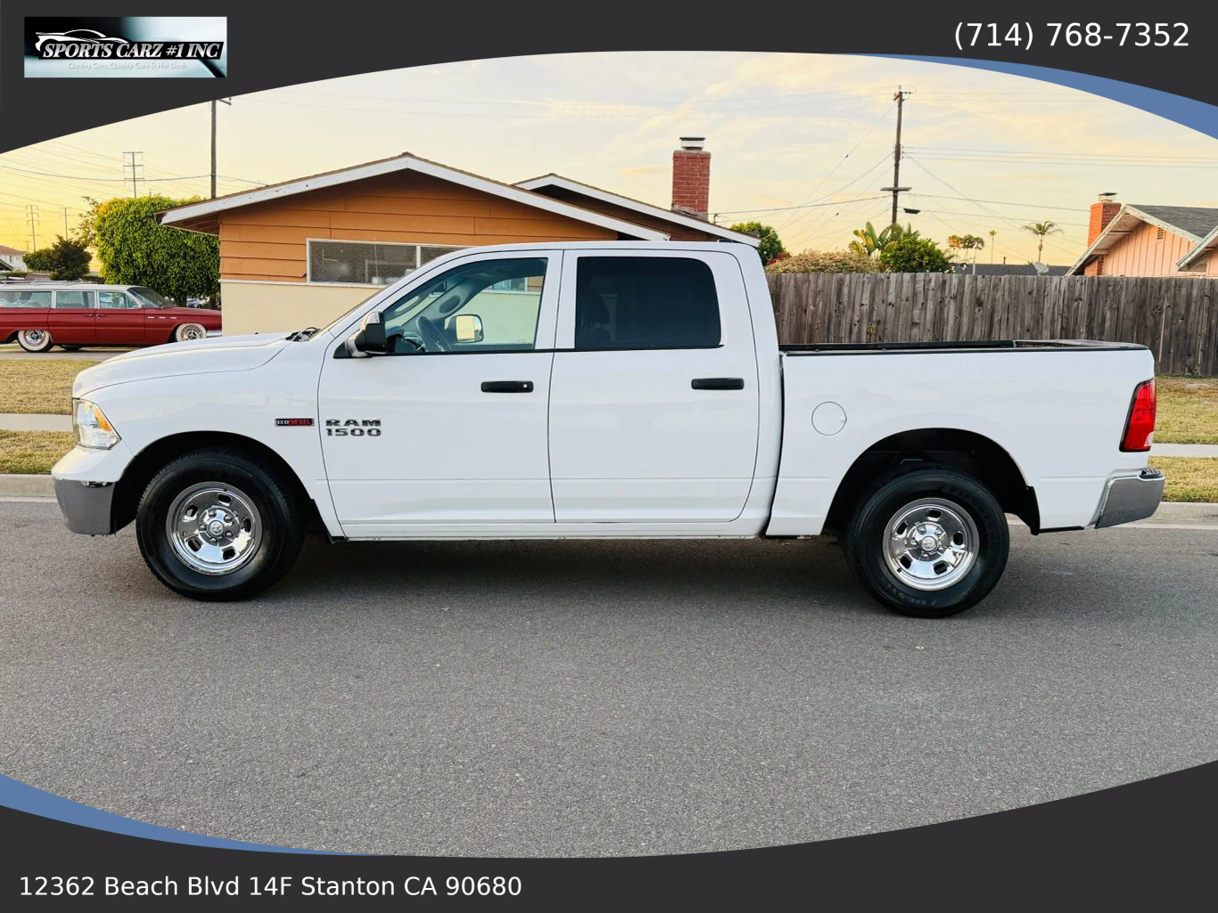 2015 RAM 1500 CREW CAB PICKUP V6 TURBO ECODIESEL 3.0 TRADESMAN PICKUP 4D 5 1/2 FT