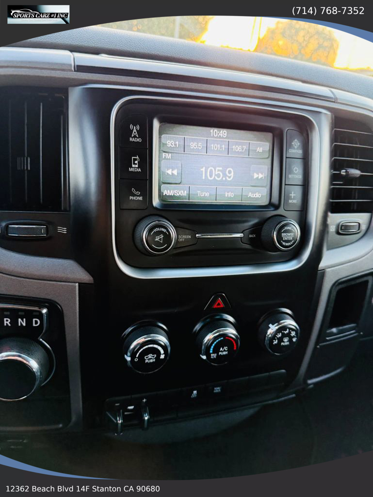 2015 RAM 1500 CREW CAB PICKUP V6 TURBO ECODIESEL 3.0 TRADESMAN PICKUP 4D 5 1/2 FT