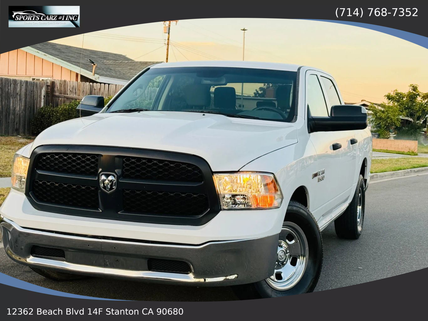 2015 RAM 1500 CREW CAB PICKUP V6 TURBO ECODIESEL 3.0 TRADESMAN PICKUP 4D 5 1/2 FT