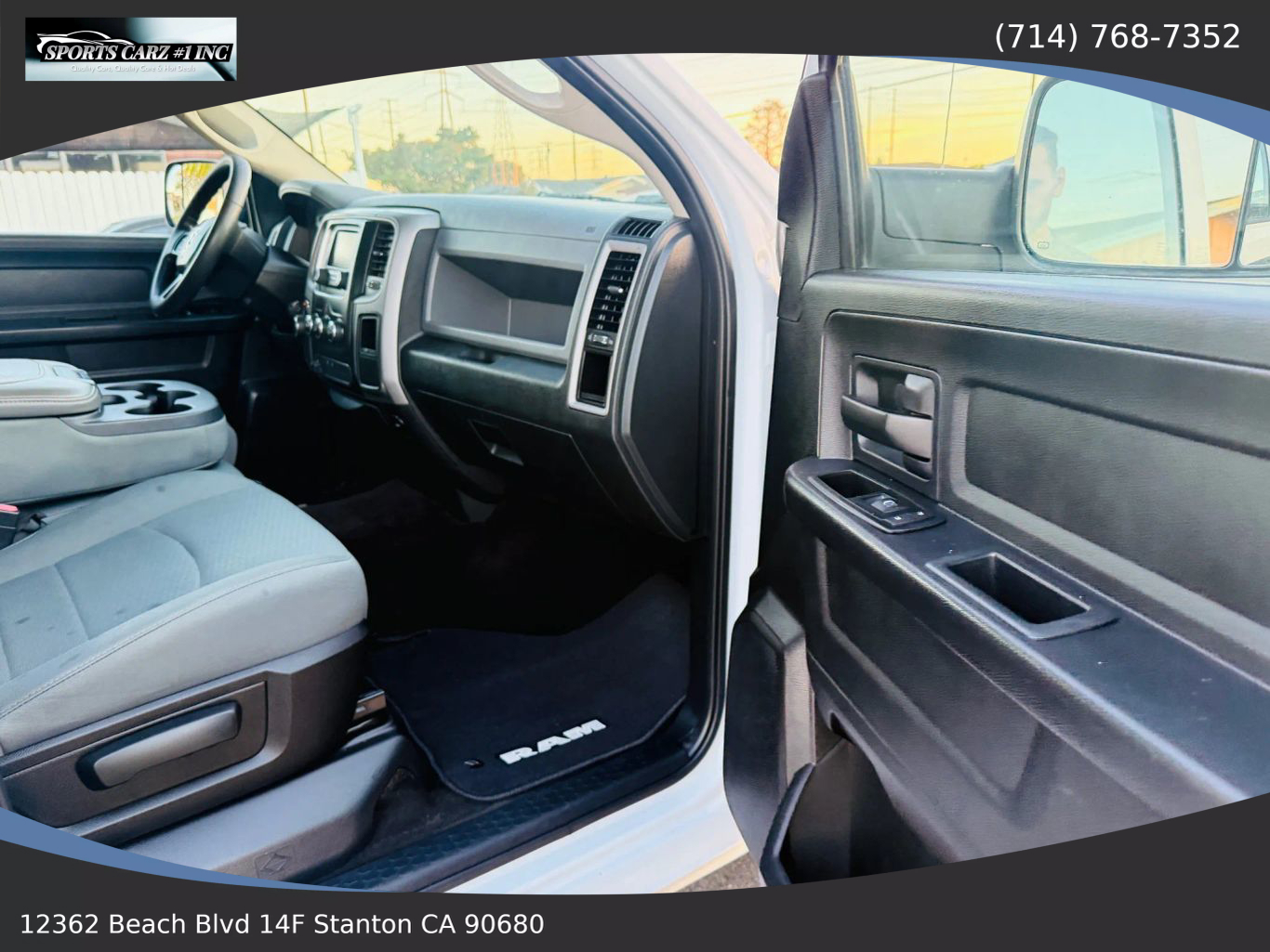2015 RAM 1500 CREW CAB PICKUP V6 TURBO ECODIESEL 3.0 TRADESMAN PICKUP 4D 5 1/2 FT