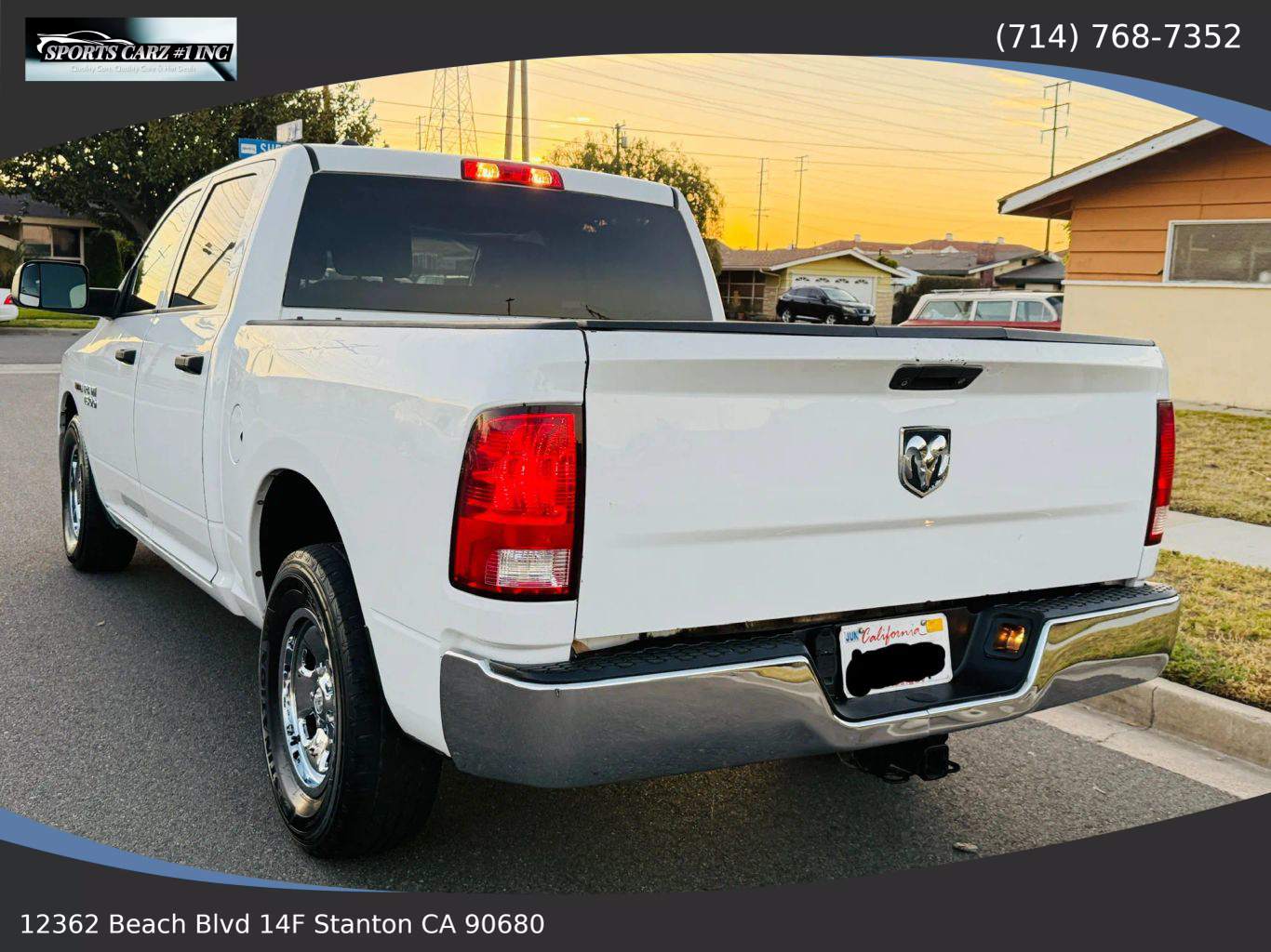 2015 RAM 1500 CREW CAB PICKUP V6 TURBO ECODIESEL 3.0 TRADESMAN PICKUP 4D 5 1/2 FT