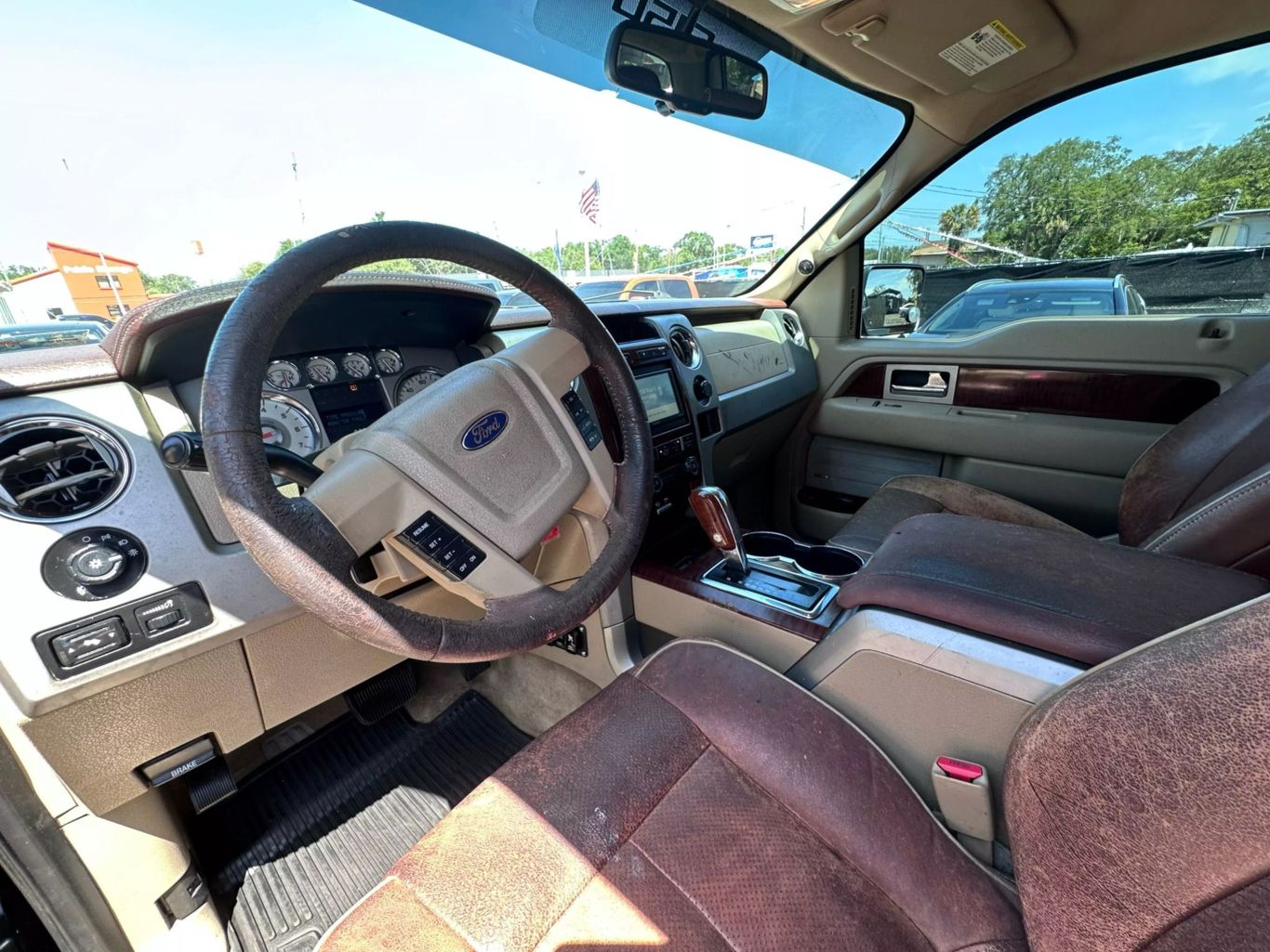 2010 FORD F150 SUPERCREW CAB PICKUP V8, FLEX FUEL, 5.4 LITER KING RANCH PICKUP 4D 5 1/2 FT - Tampa Motor Cars