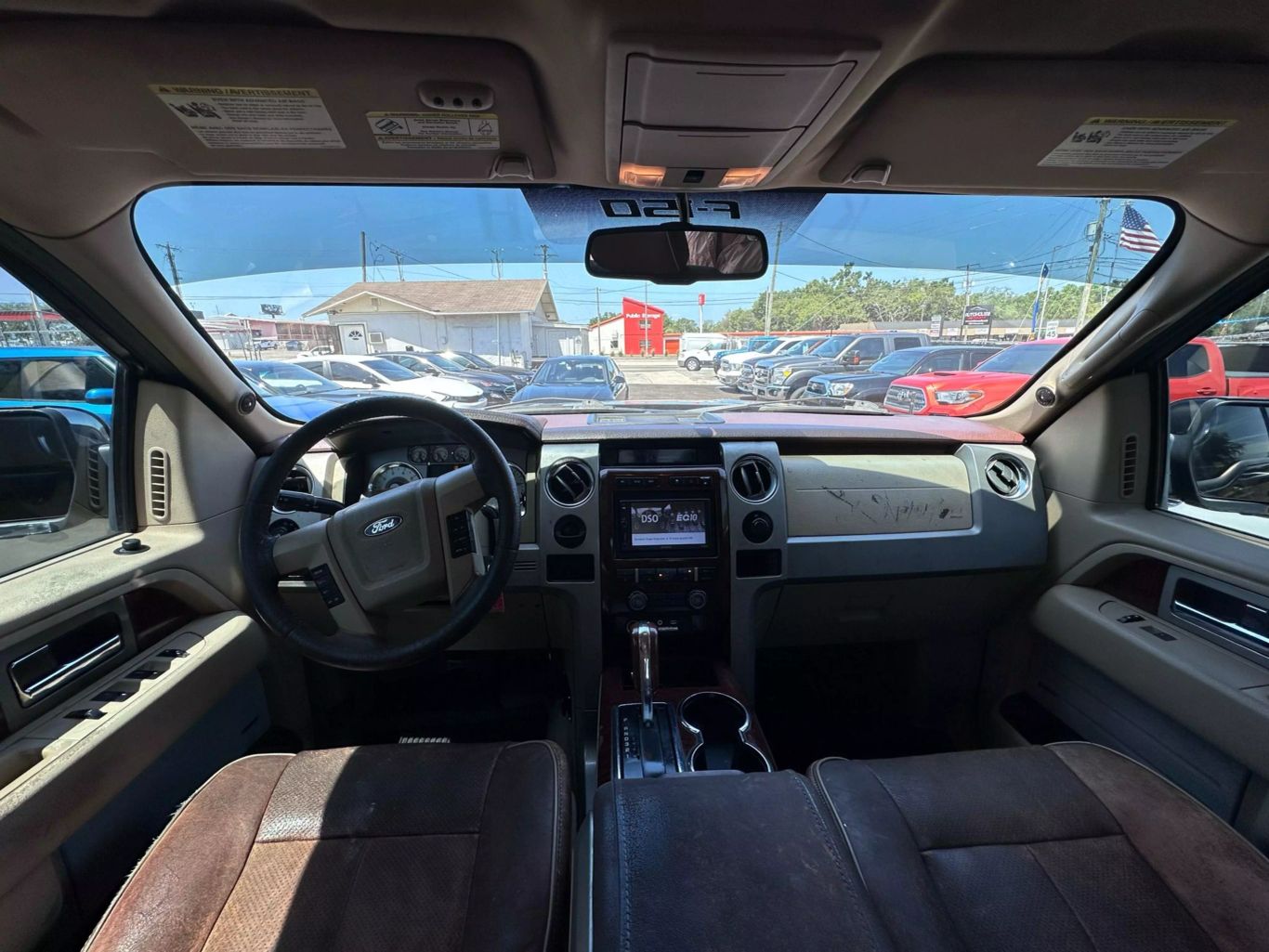 2010 FORD F150 SUPERCREW CAB PICKUP V8, FLEX FUEL, 5.4 LITER KING RANCH PICKUP 4D 5 1/2 FT - Tampa Motor Cars