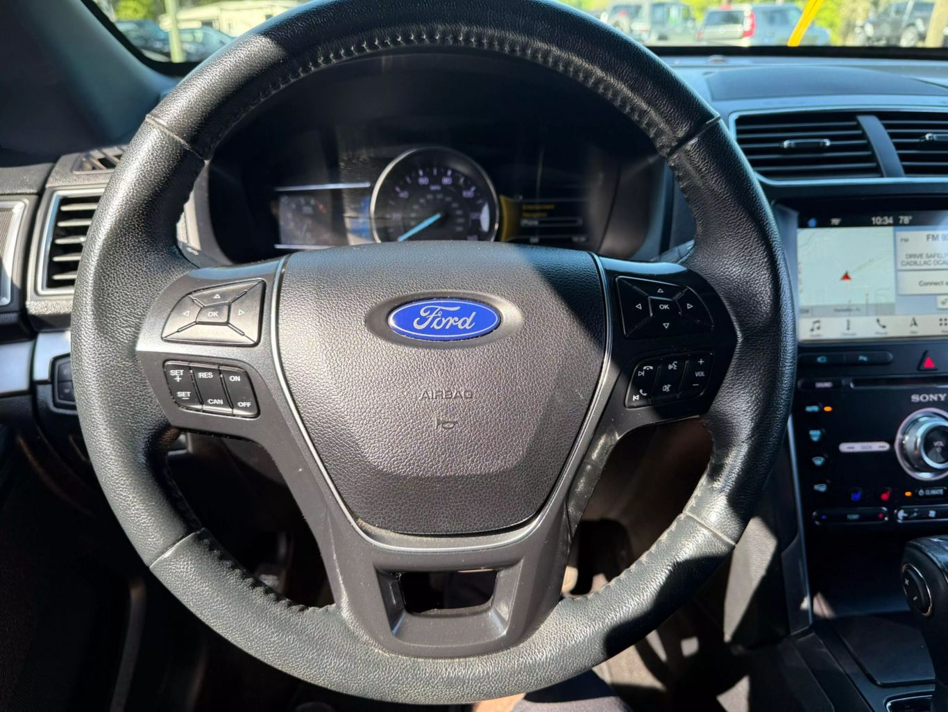 2018 FORD EXPLORER SUV V6, 3.5 LITER LIMITED SPORT UTILITY 4D