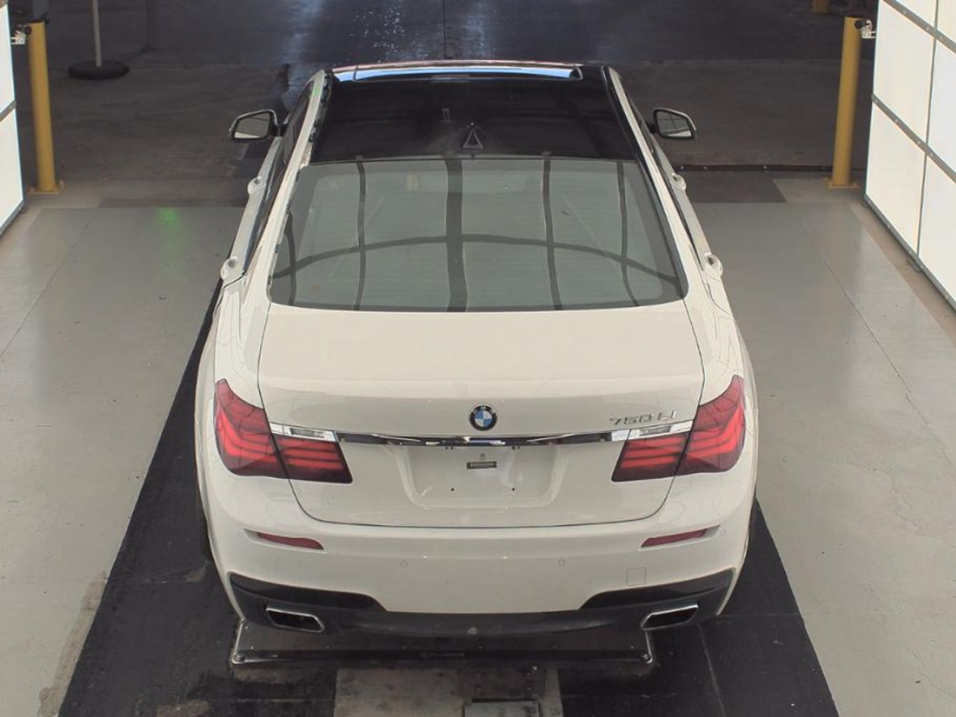 2015 BMW 7 SERIES SEDAN V8, TWIN TURBO, 4.4 LITER 750LI SEDAN 4D