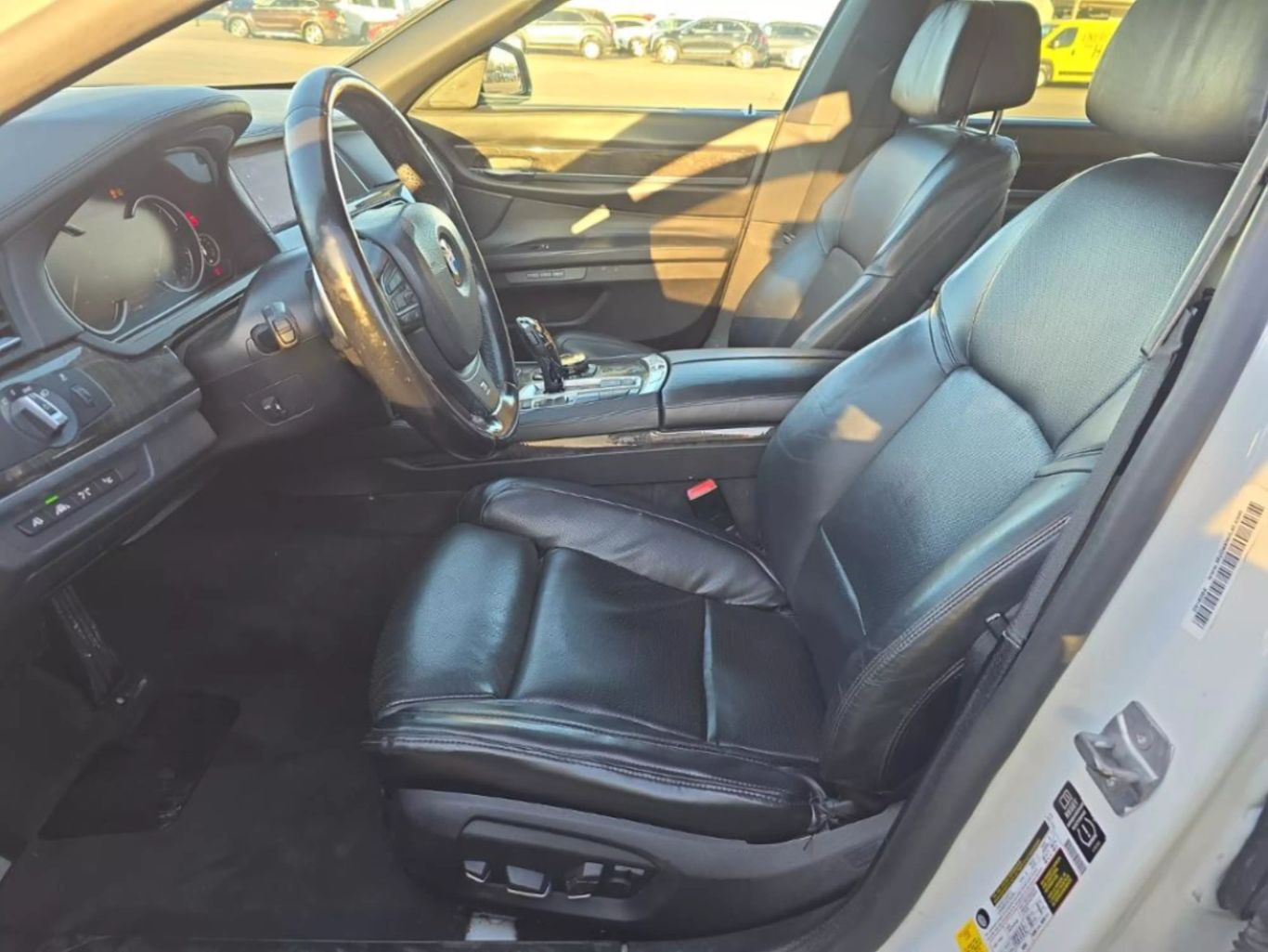 2015 BMW 7 SERIES SEDAN V8, TWIN TURBO, 4.4 LITER 750LI SEDAN 4D