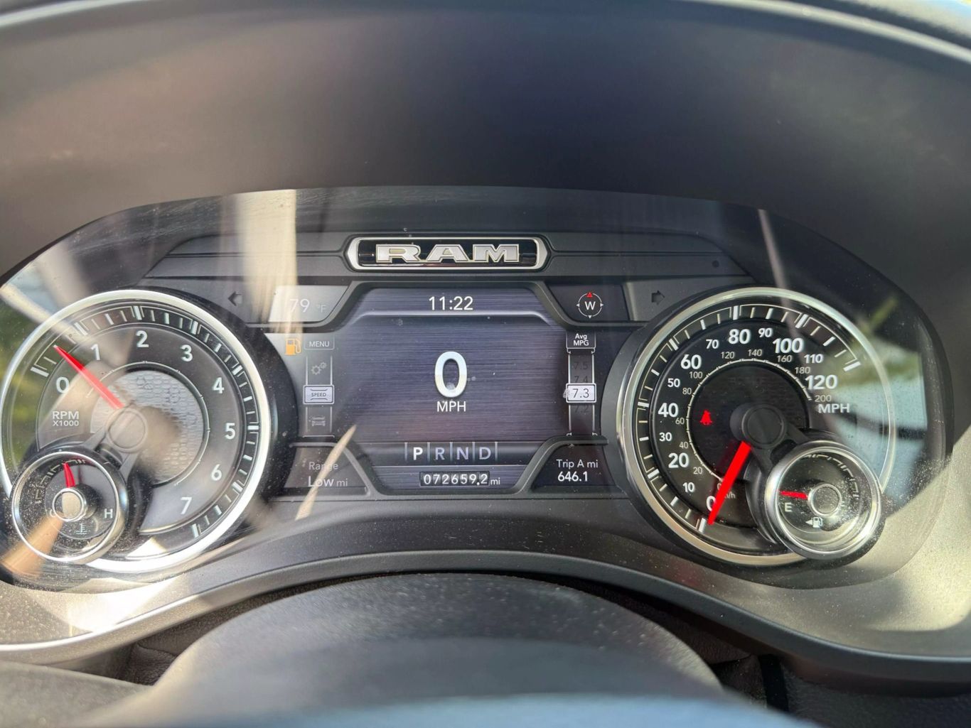2019 RAM 1500 CREW CAB PICKUP V8, HEMI, ETORQUE, 5.7 LITER BIG HORN PICKUP 4D 6 1/3 FT