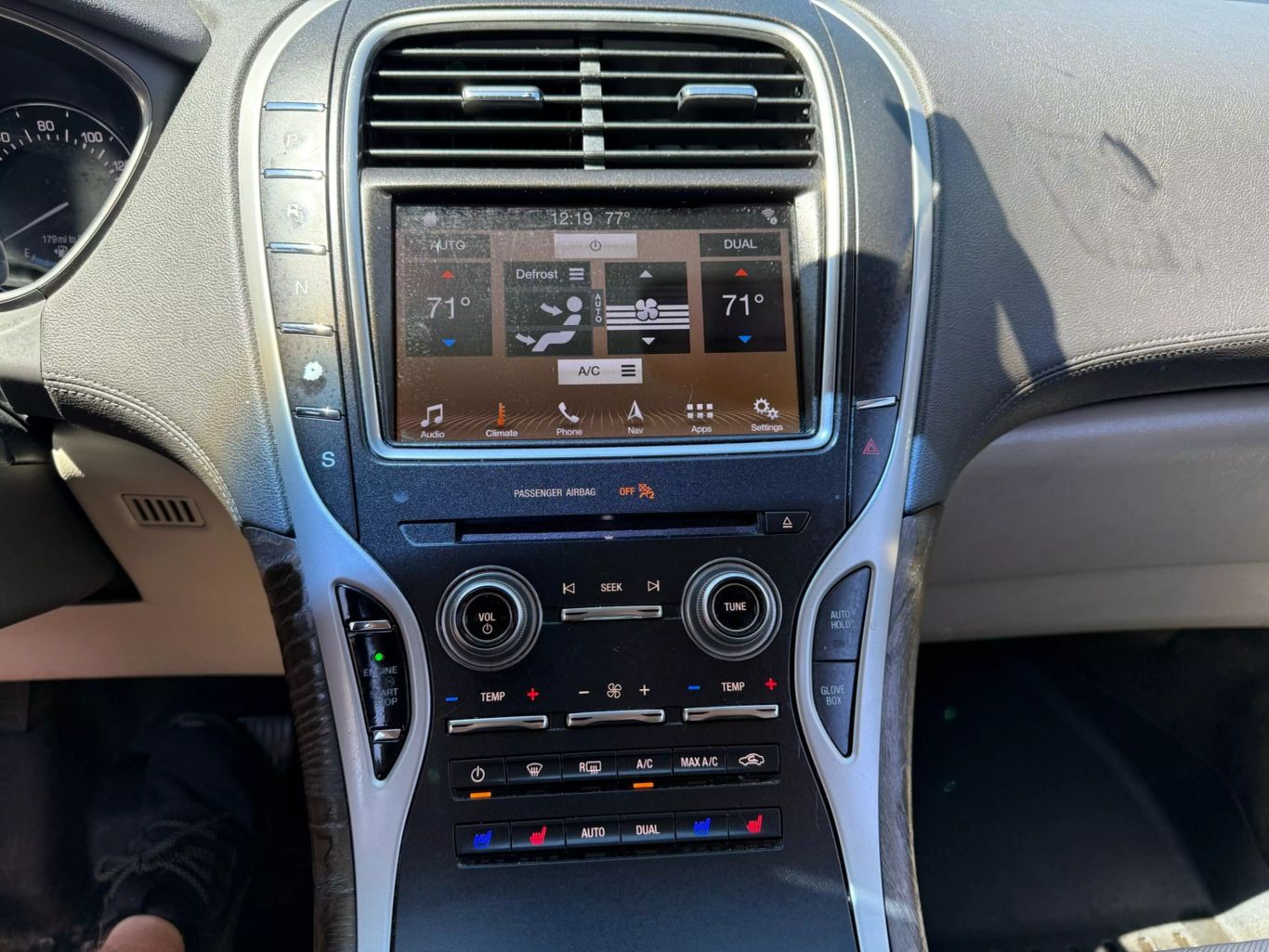 2017 LINCOLN MKX SUV V6 3.7L GASOLINE UTILITY 4D RESERVE 3.7L V6