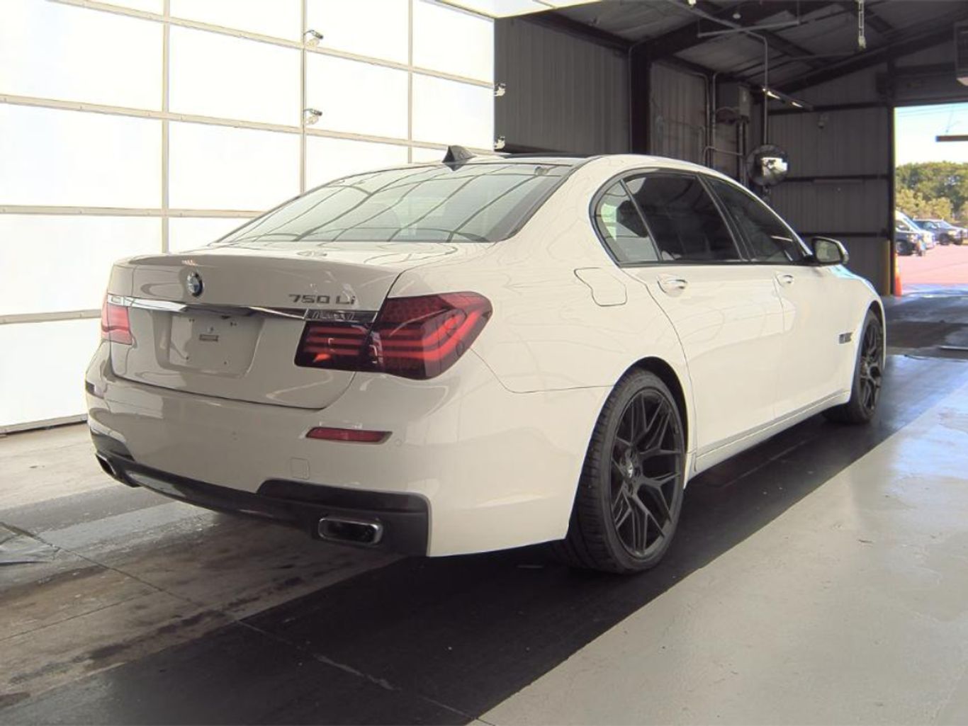 2015 BMW 7 SERIES SEDAN V8, TWIN TURBO, 4.4 LITER 750LI SEDAN 4D