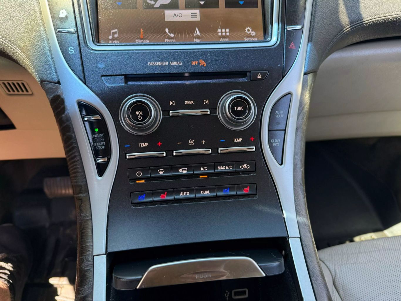 2017 LINCOLN MKX SUV V6 3.7L GASOLINE UTILITY 4D RESERVE 3.7L V6