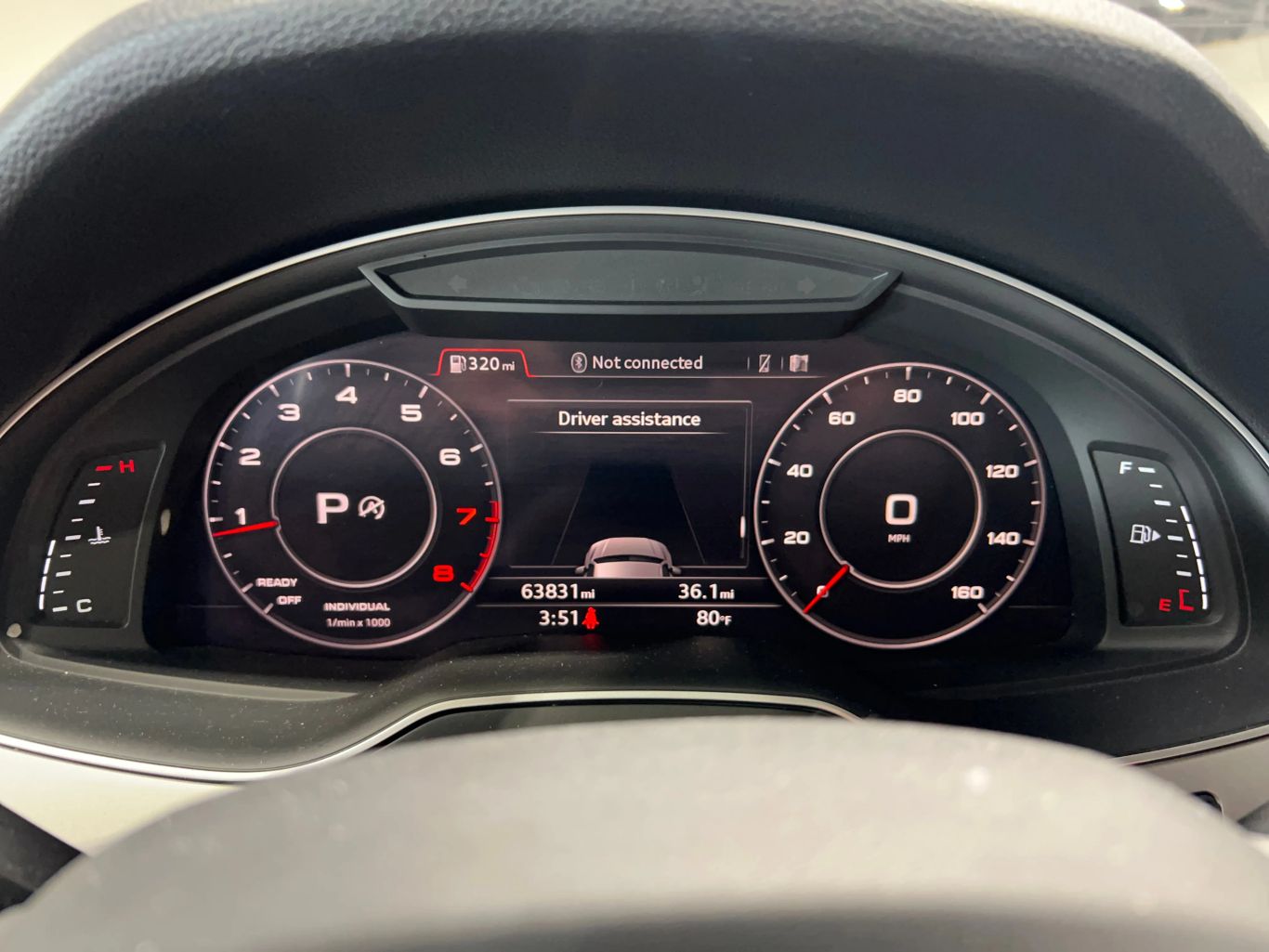 2019 AUDI Q7 SUV 4-CYL, TURBO, 2.0 LITER 45 TFSI PREMIUM PLUS SPORT UTILITY 4D