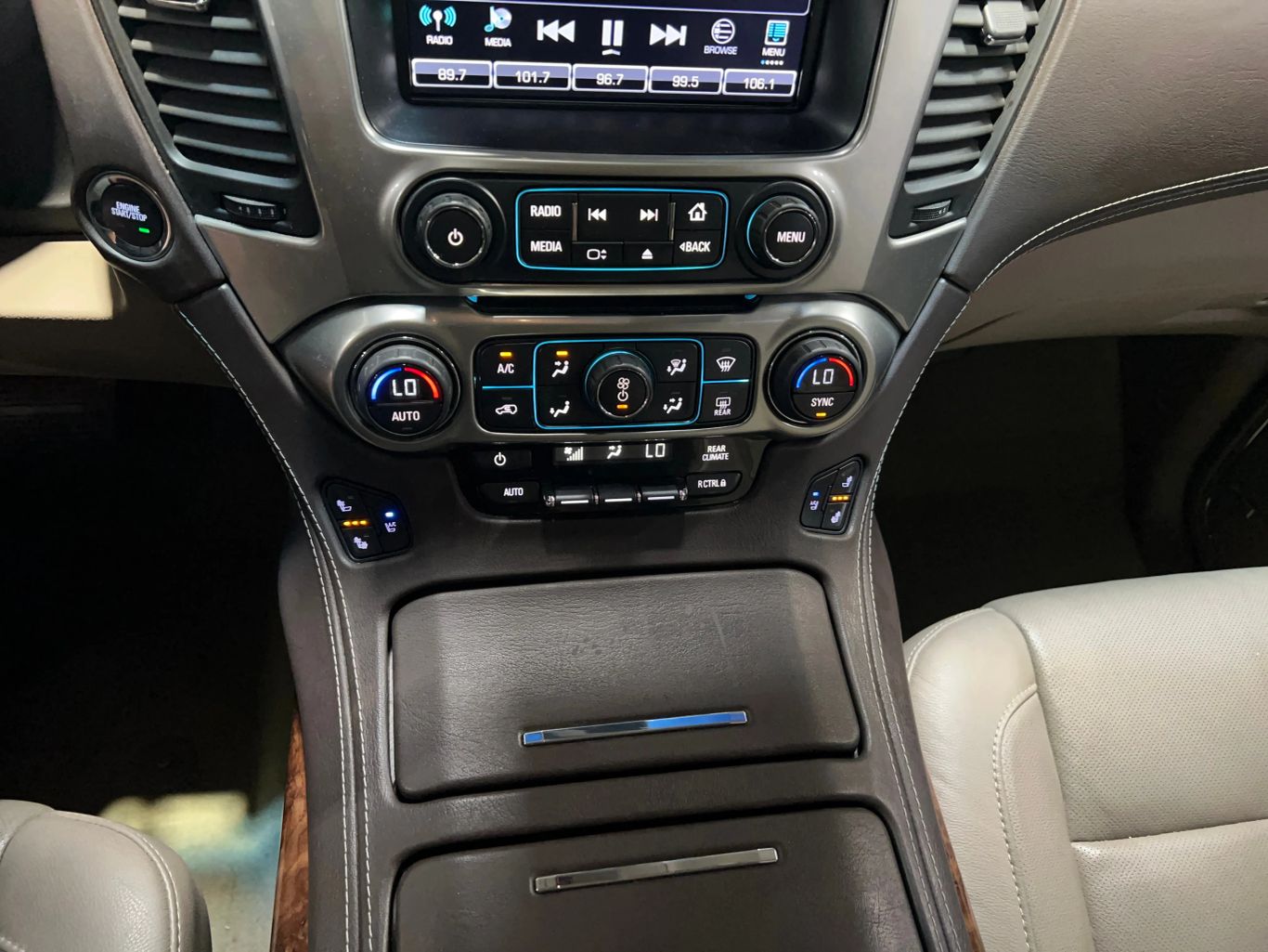 2016 CHEVROLET TAHOE SUV V8, ECOTEC3, 5.3 LITER LTZ SPORT UTILITY 4D