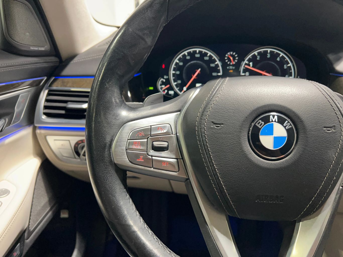 2016 BMW 7 SERIES SEDAN V8, TWIN TURBO, 4.4L 750I SEDAN 4D