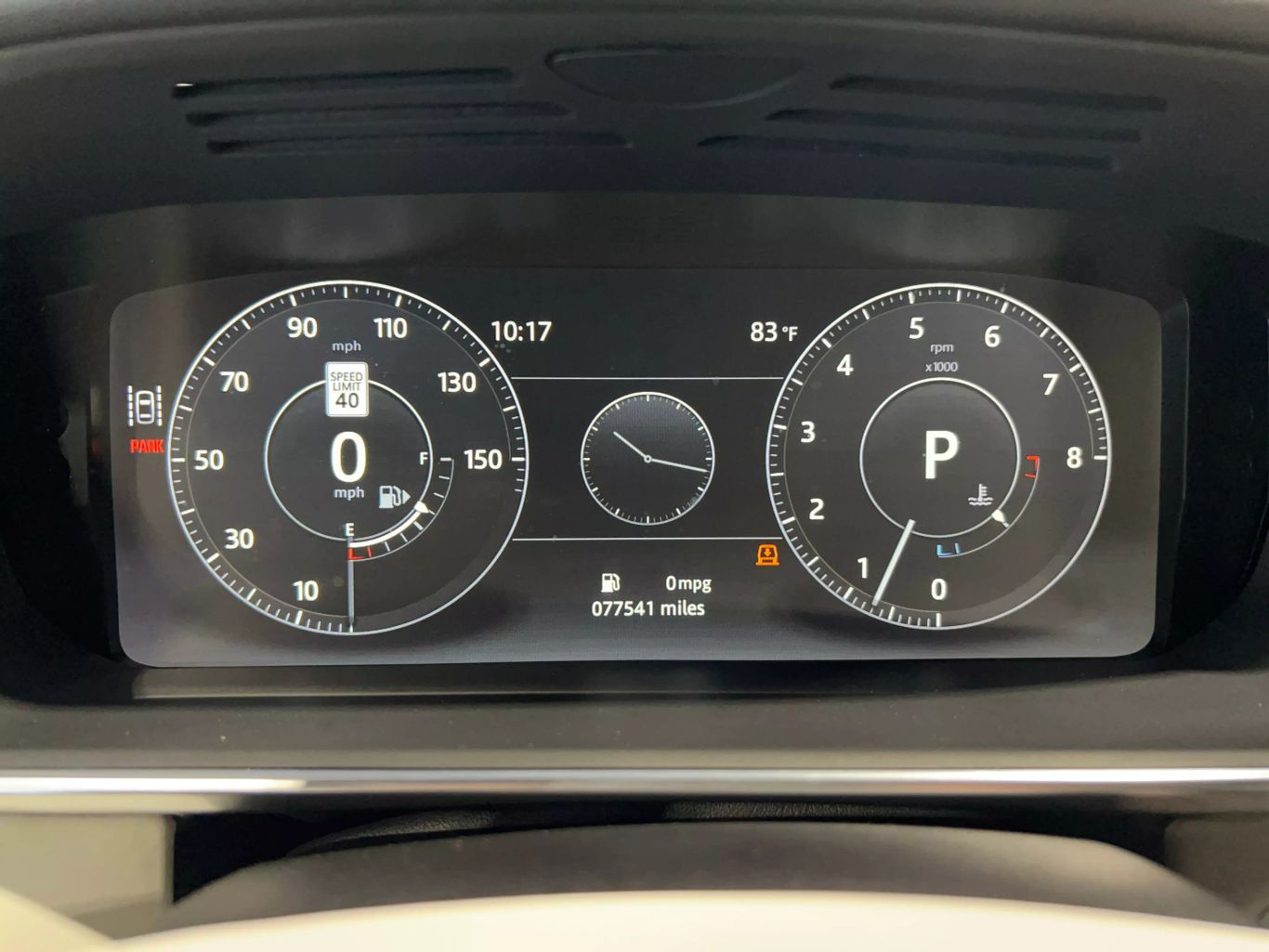 2017 LAND ROVER RANGE ROVER SUV V6, SUPERCHARGED, 3.0 LITER HSE SPORT UTILITY 4D