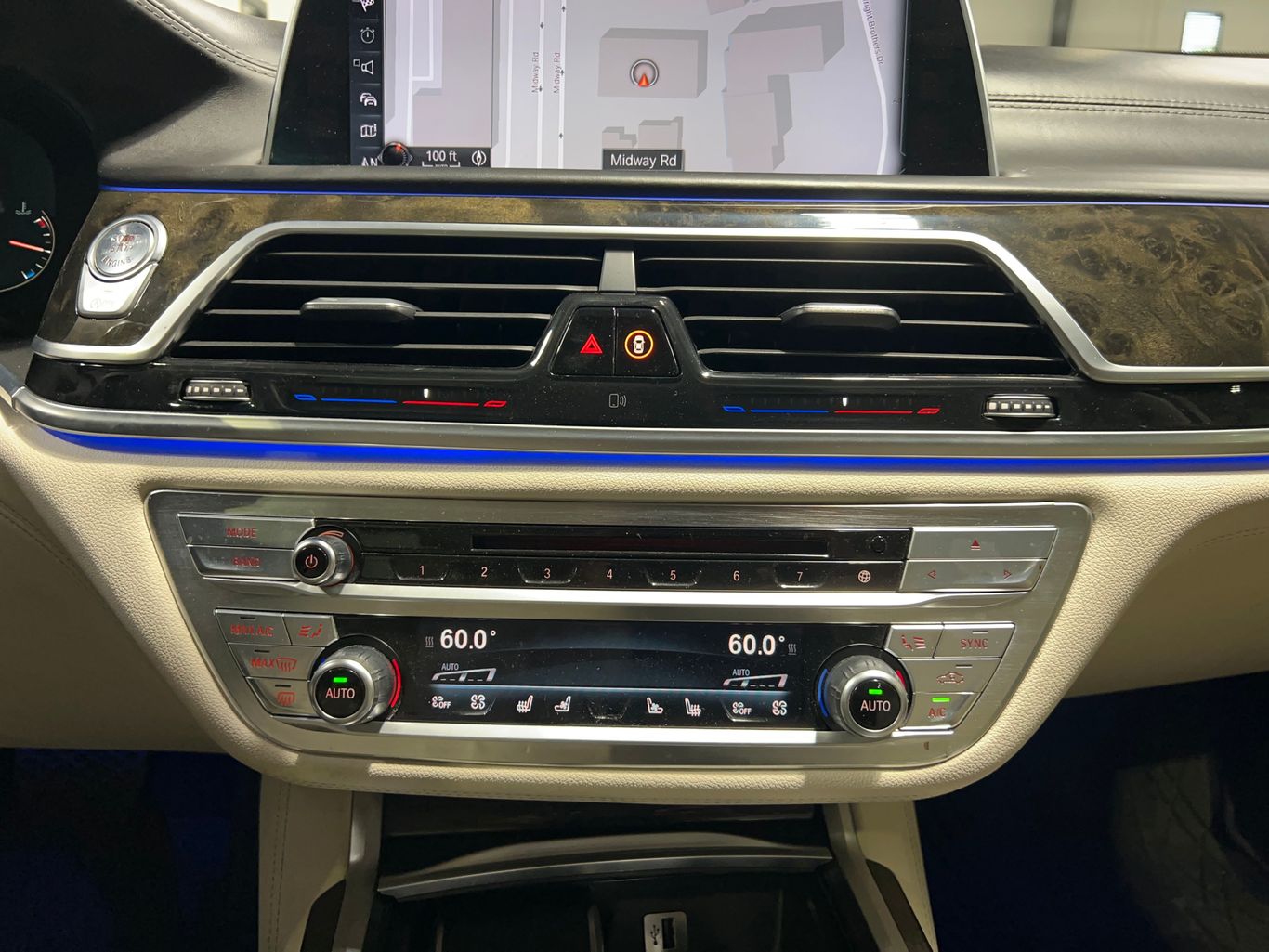 2016 BMW 7 SERIES SEDAN V8, TWIN TURBO, 4.4L 750I SEDAN 4D