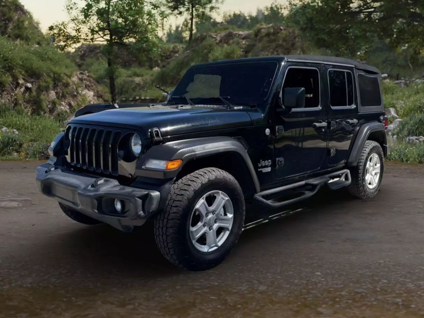 2021 JEEP WRANGLER UNLIMITED SUV V6, VVT, ETORQUE, 3.6 LITER SPORT S SPORT UTILITY 4D