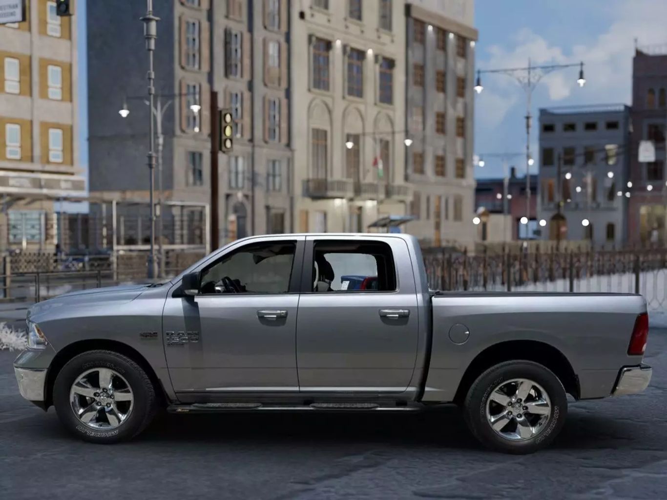 2019 RAM 1500 CLASSIC CREW CAB PICKUP V8, HEMI, 5.7 LITER BIG HORN PICKUP 4D 5 1/2 FT