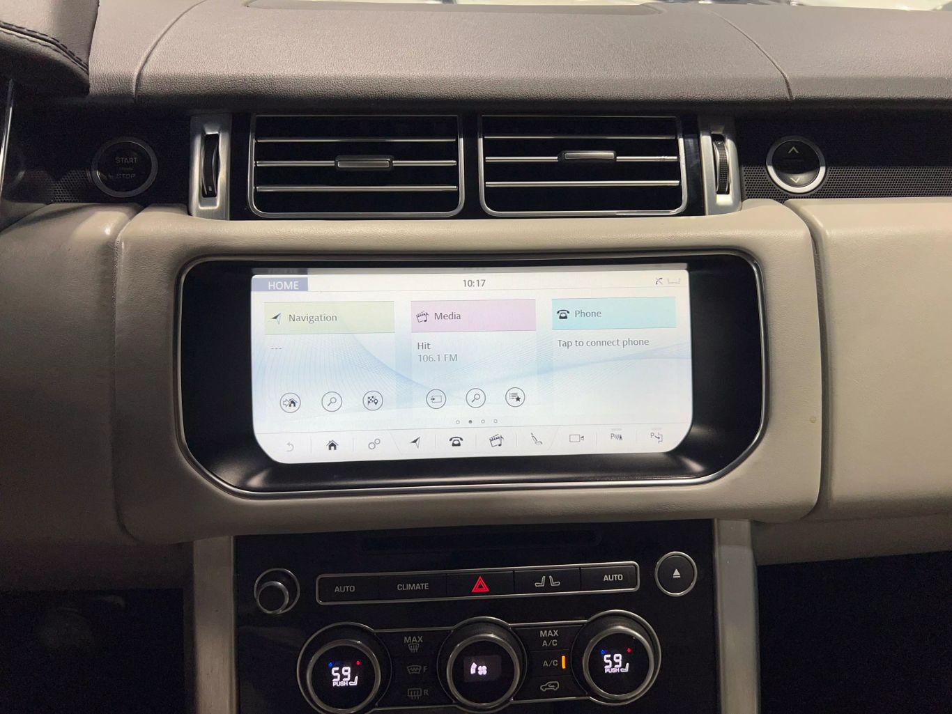 2017 LAND ROVER RANGE ROVER SUV V6, SUPERCHARGED, 3.0 LITER HSE SPORT UTILITY 4D
