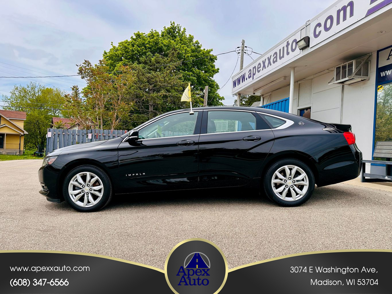 2020 CHEVROLET IMPALA SEDAN V6, FLEX FUEL, 3.6 LITER LT SEDAN 4D