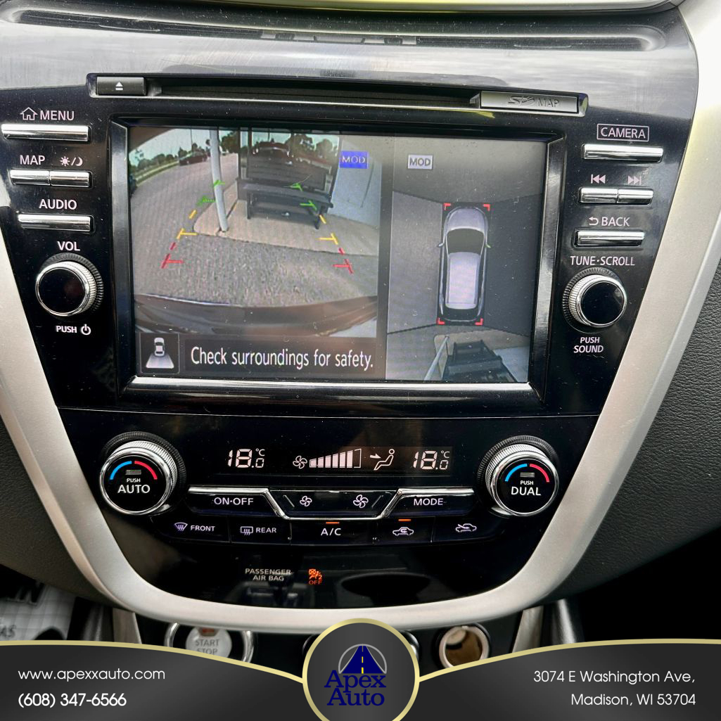 2015 NISSAN MURANO SUV V6, 3.5 LITER PLATINUM SPORT UTILITY 4D