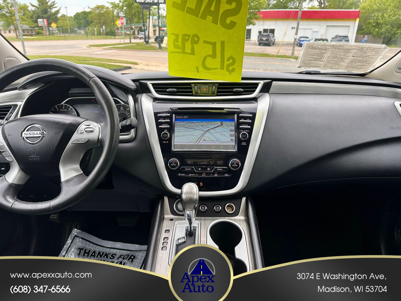 2015 NISSAN MURANO SUV V6, 3.5 LITER PLATINUM SPORT UTILITY 4D