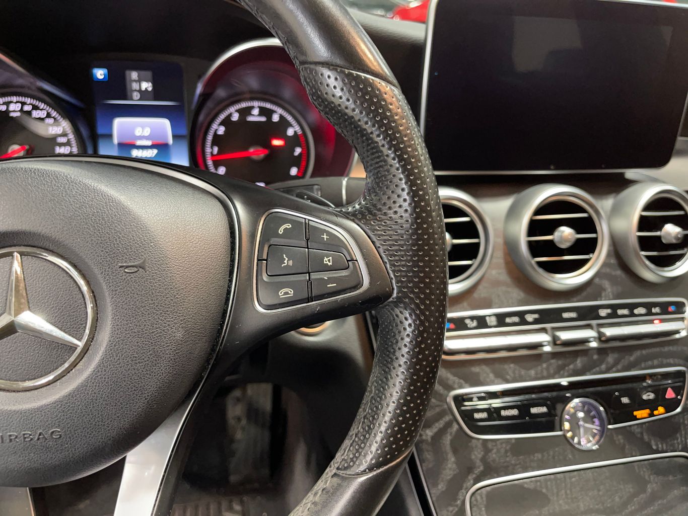 2016 MERCEDES-BENZ C-CLASS SEDAN 4-CYL, TURBO, 2.0 LITER C 300 SEDAN 4D