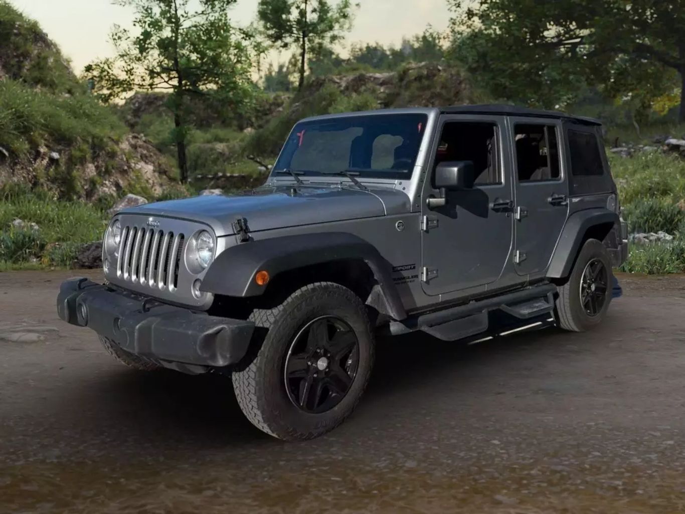 2016 JEEP WRANGLER SUV V6, 3.6 LITER UNLIMITED SPORT SUV 4D