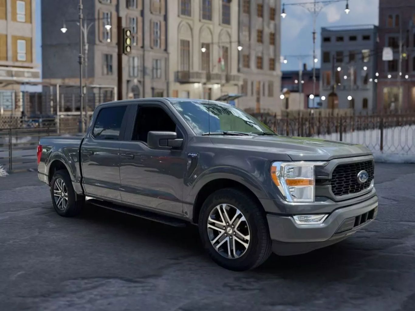2021 FORD F-150 PICKUP 2.7L V6 ECOBOOST ENGINE CREW CAB XL ECOBOOST 2.7L V6 TURBO