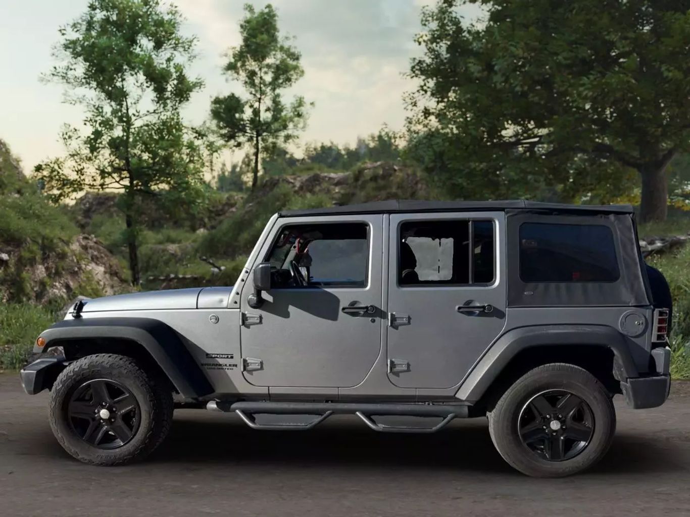 2016 JEEP WRANGLER SUV V6, 3.6 LITER UNLIMITED SPORT SUV 4D