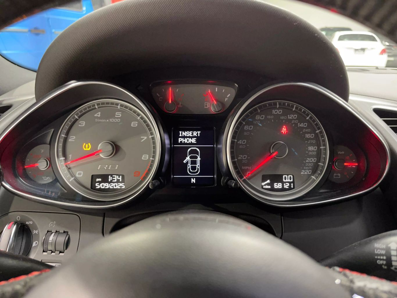 2009 AUDI R8 COUPE V8, 4.2 LITER QUATTRO COUPE 2D