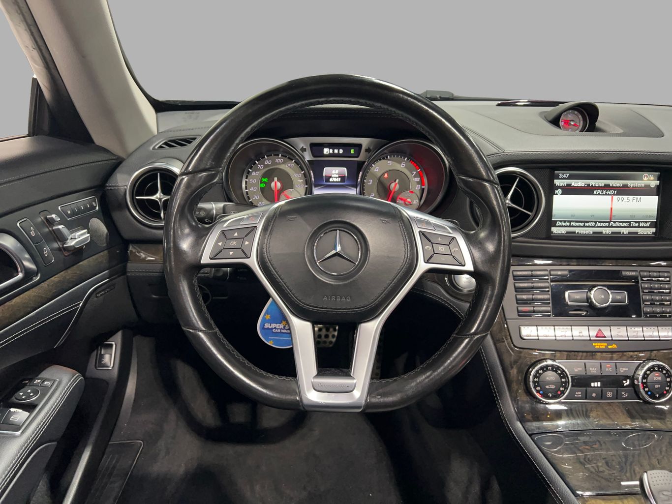 2016 MERCEDES-BENZ SL CONVERTIBLE V6, TWIN TURBO, 3.0 LITER SL 400 ROADSTER 2D