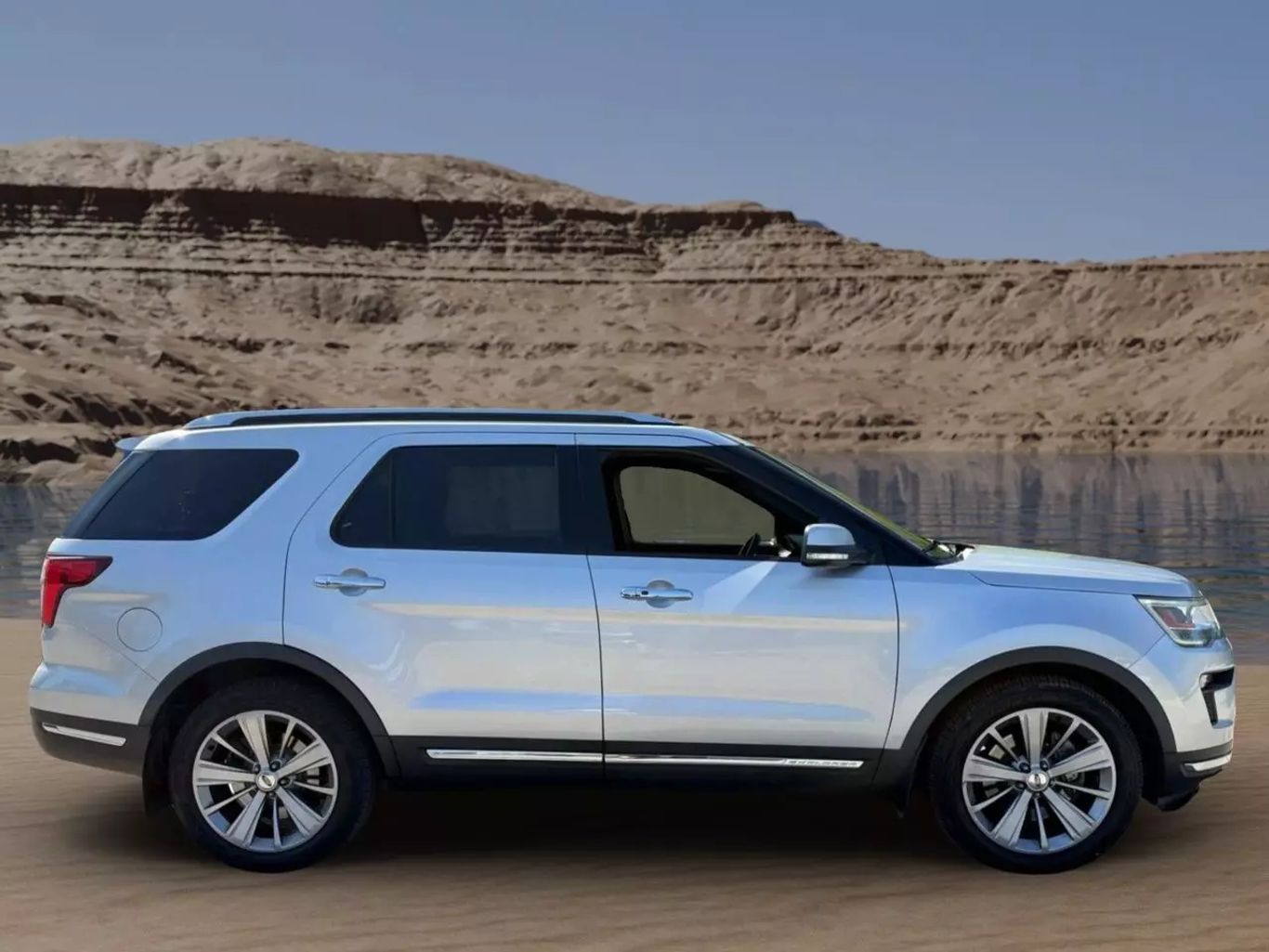 2018 FORD EXPLORER SUV V6, 3.5 LITER LIMITED SPORT UTILITY 4D