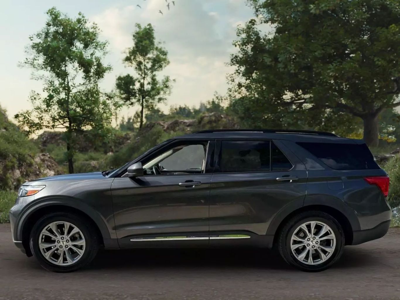2020 FORD EXPLORER SUV 4-CYL, ECOBOOST, TURBO, 2.3 LITER XLT SPORT UTILITY 4D