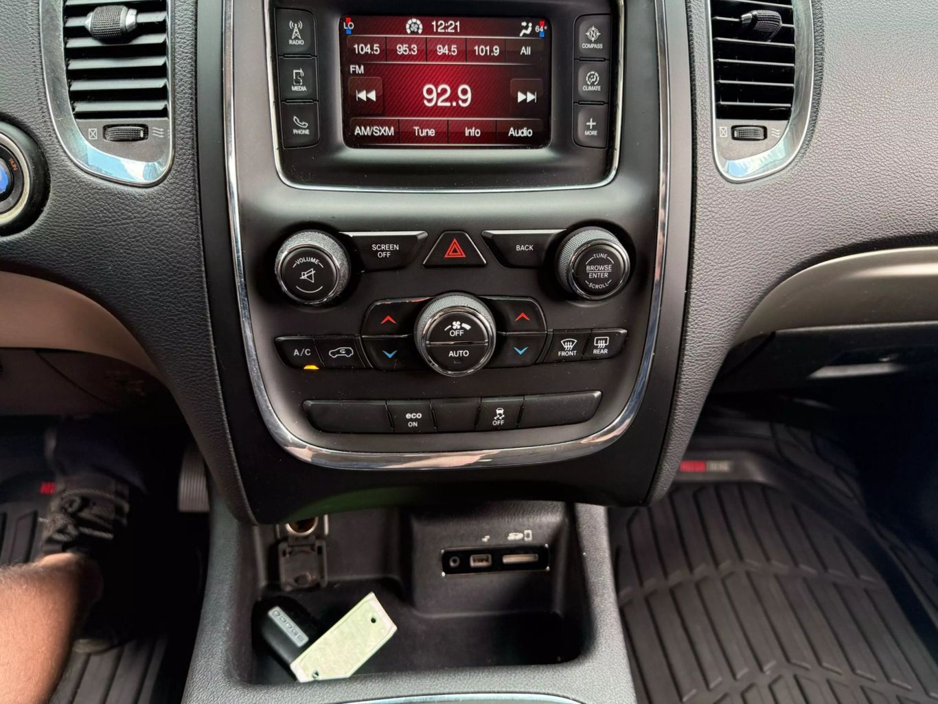 2015 DODGE DURANGO SUV V6 3.6L GASOLINE UTILITY 4D SXT 3.6L V6