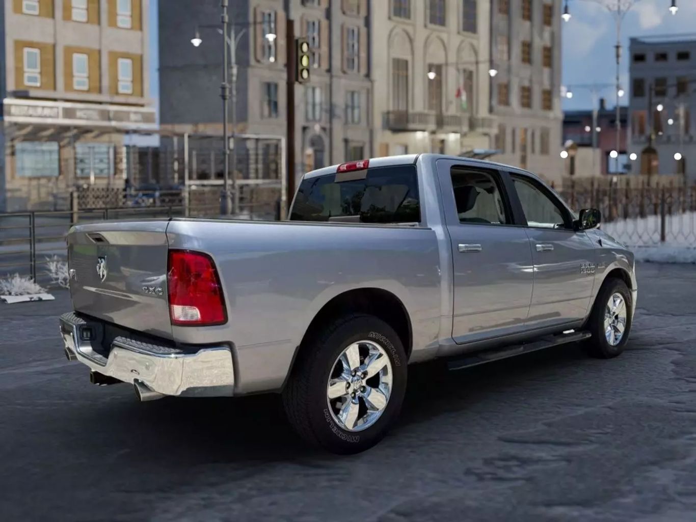 2019 RAM 1500 CLASSIC CREW CAB PICKUP V8, HEMI, 5.7 LITER BIG HORN PICKUP 4D 5 1/2 FT