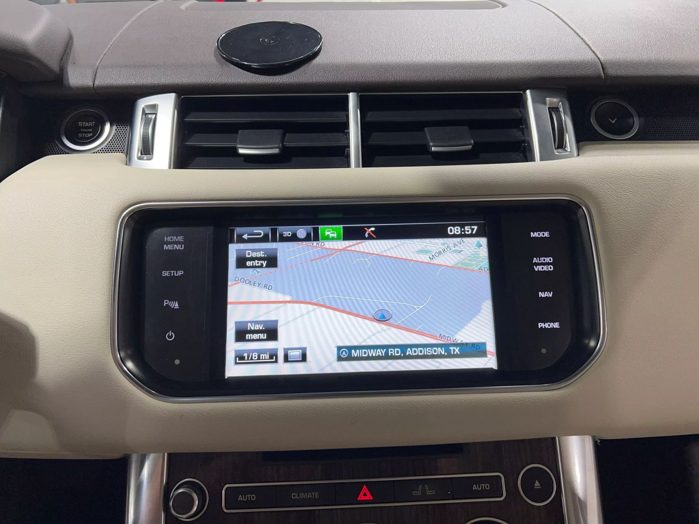 2015 LAND ROVER RANGE ROVER SPORT SUV V6, SUPERCHARGED, 3.0L HSE SPORT UTILITY 4D
