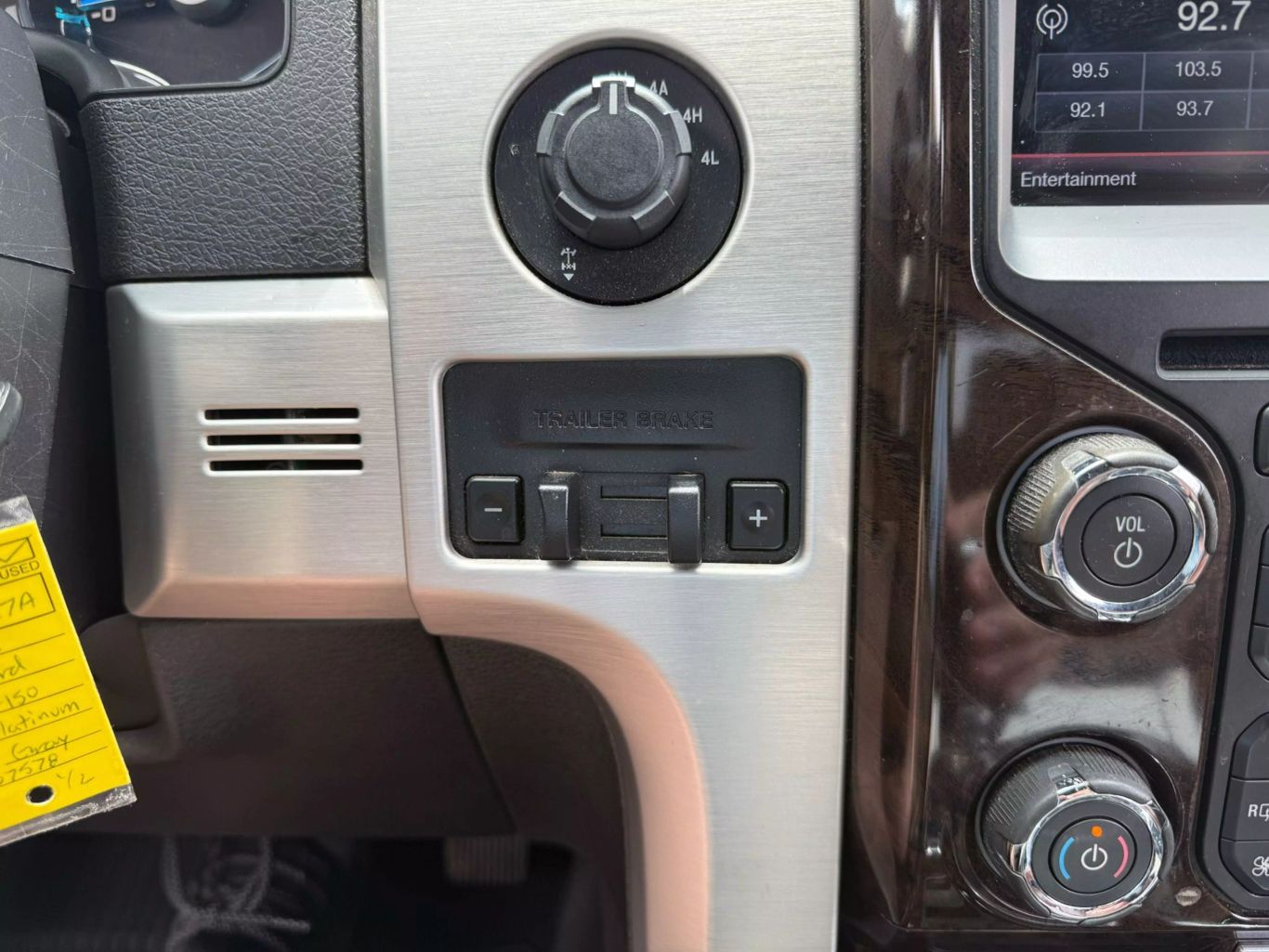 2014 FORD F150 SUPERCREW CAB PICKUP V6, ECOBOOST, 3.5L PLATINUM PICKUP 4D 5 1/2 FT