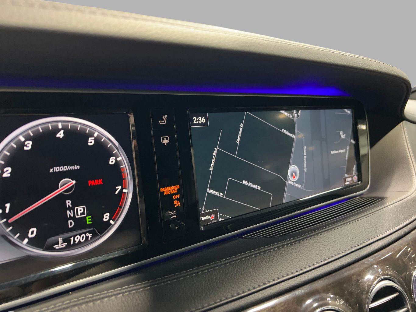 2017 MERCEDES-BENZ S-CLASS SEDAN V8, TWIN TURBO, 4.7 LITER S 550 SEDAN 4D