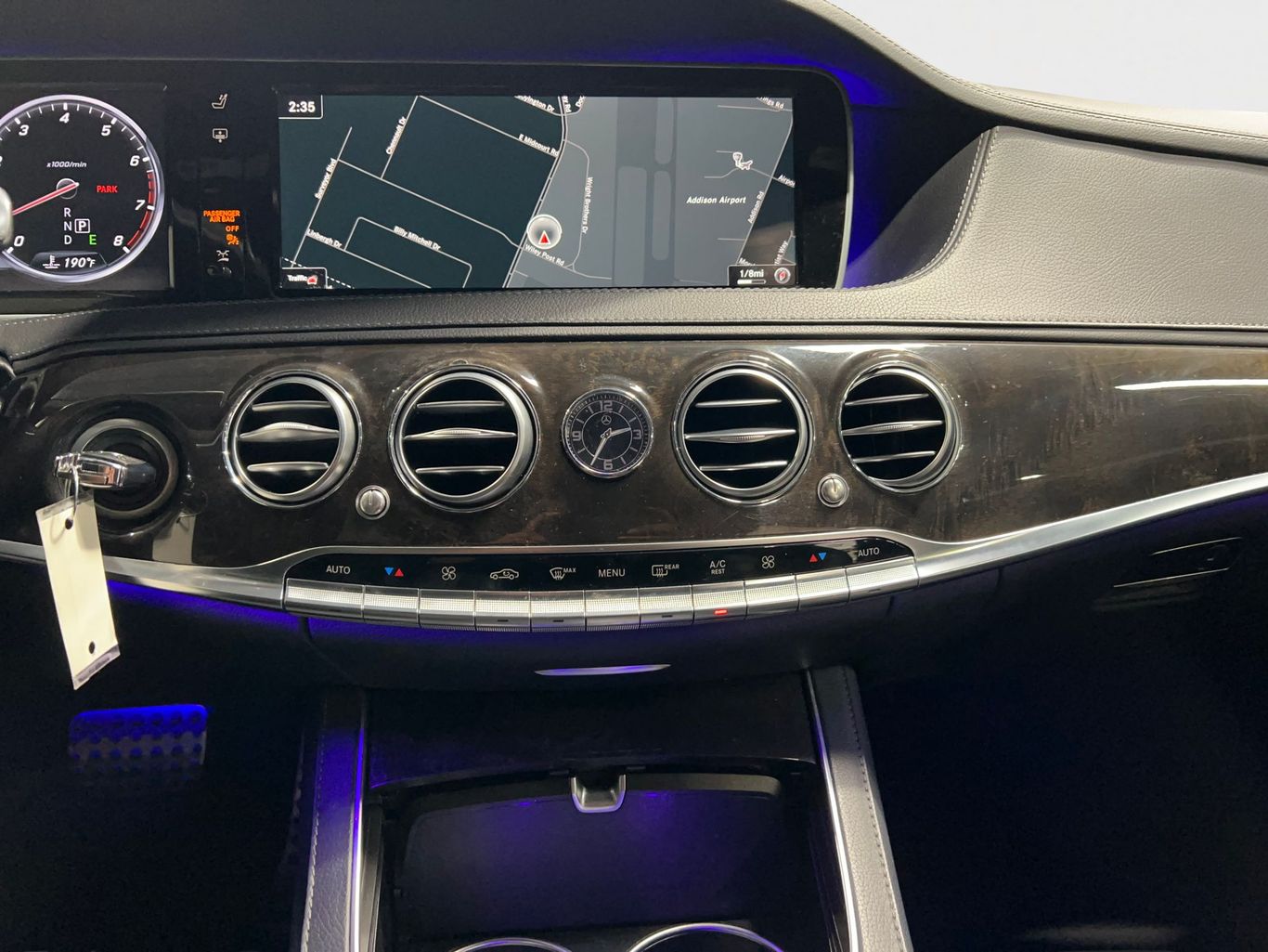 2017 MERCEDES-BENZ S-CLASS SEDAN V8, TWIN TURBO, 4.7 LITER S 550 SEDAN 4D