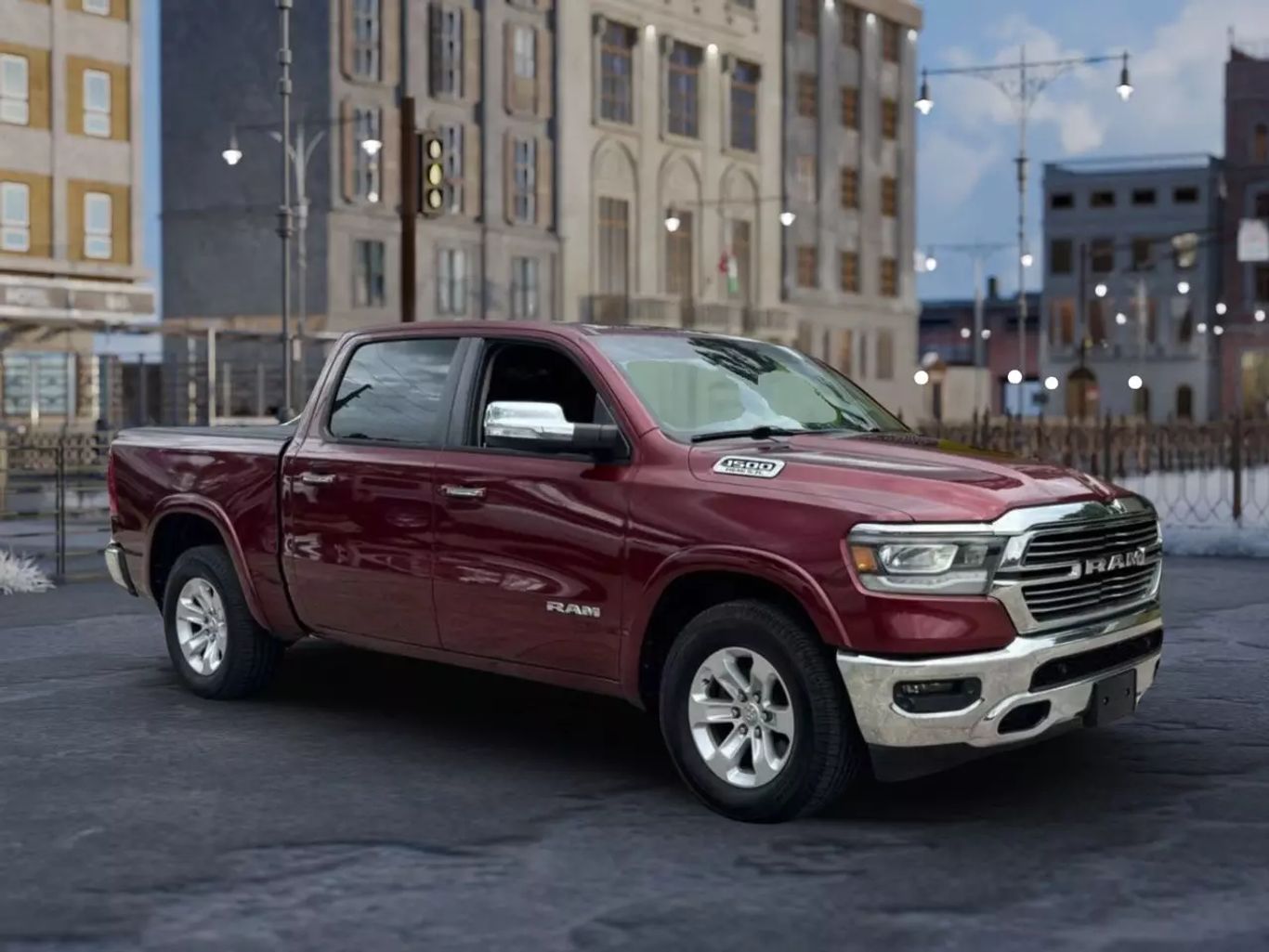 2019 RAM RAM 1500 PICKUP V8 5.7L GASOLINE CREW CAB LARAMIE 5.7L V8