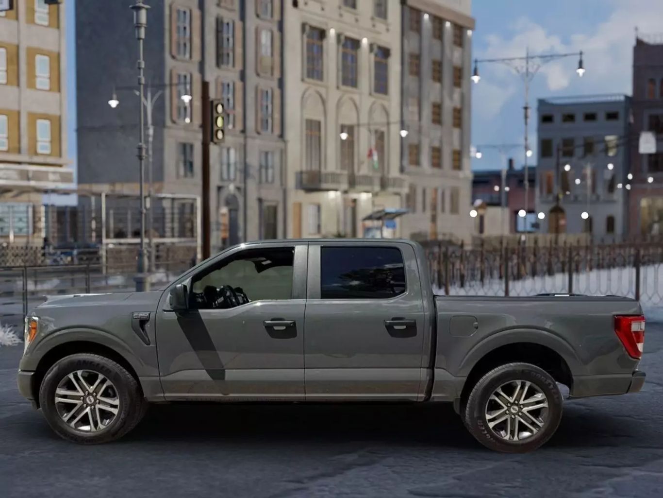 2021 FORD F-150 PICKUP 2.7L V6 ECOBOOST ENGINE CREW CAB XL ECOBOOST 2.7L V6 TURBO