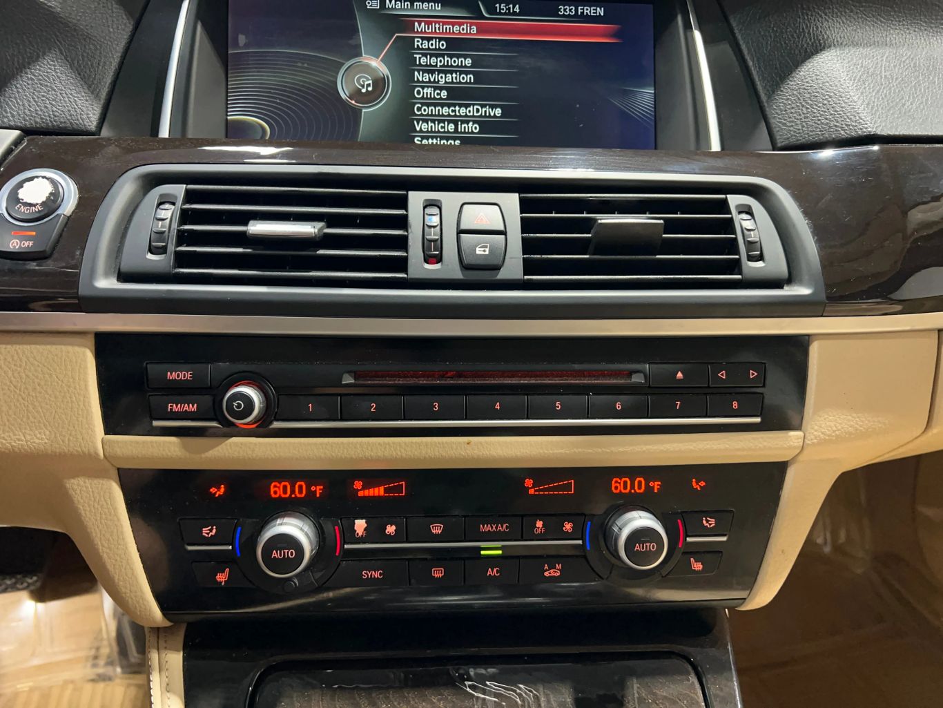 2014 BMW 5 SERIES SEDAN 4-CYL, TURBO, 2.0 LITER 528I SEDAN 4D