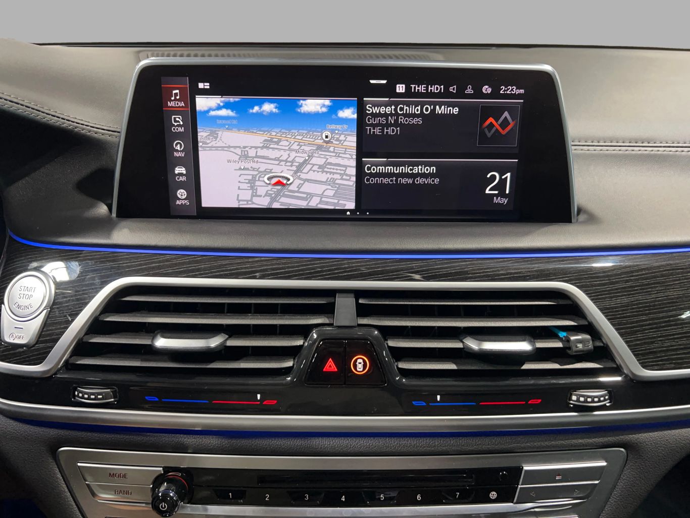 2020 BMW 7 SERIES SEDAN V8, TWIN TURBO, 4.4 LITER 750I XDRIVE SEDAN 4D