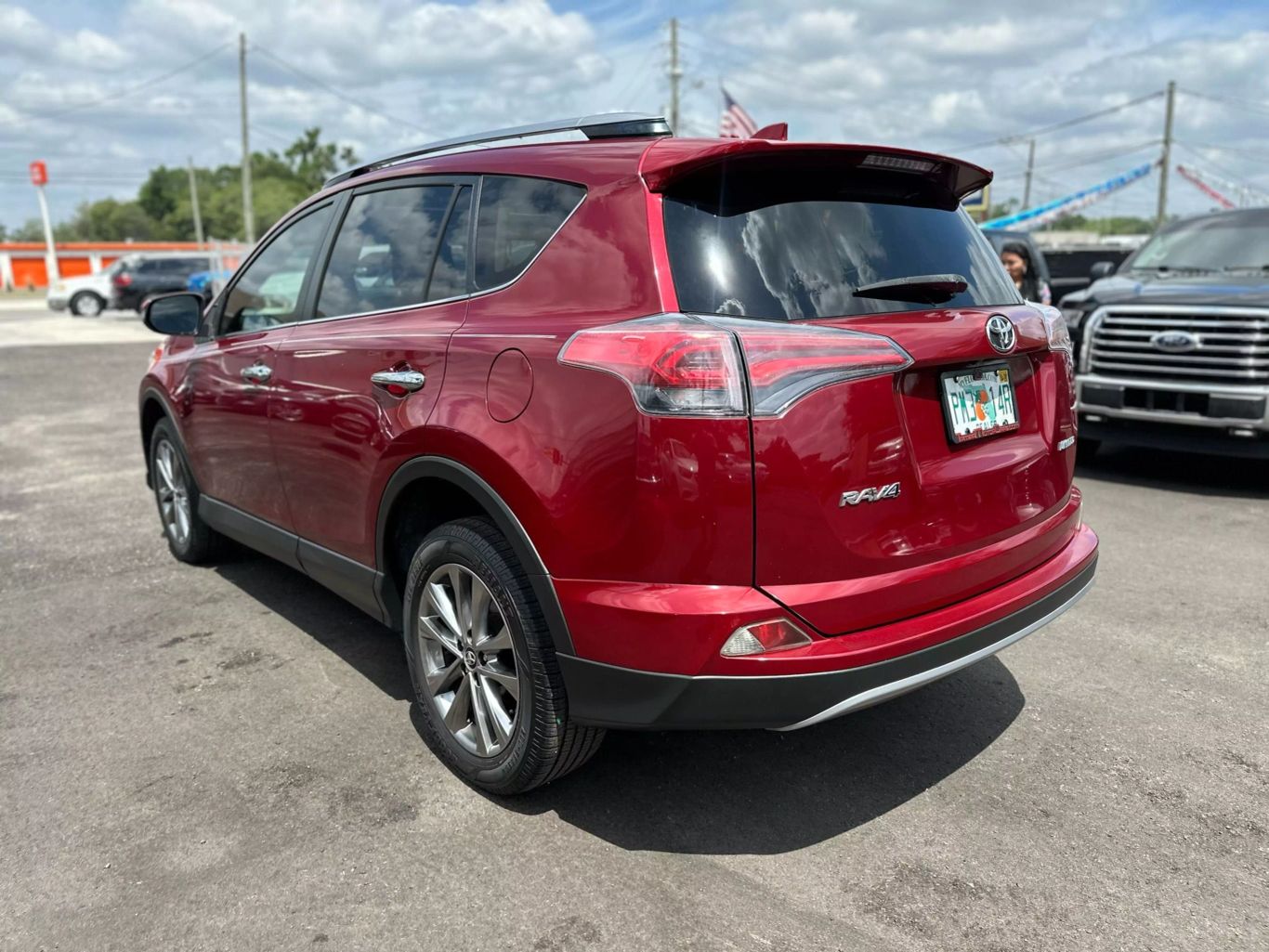 2018 TOYOTA RAV4 SUV 4-CYL, 2.5 LITER LIMITED SPORT UTILITY 4D - Tampa Motor Cars