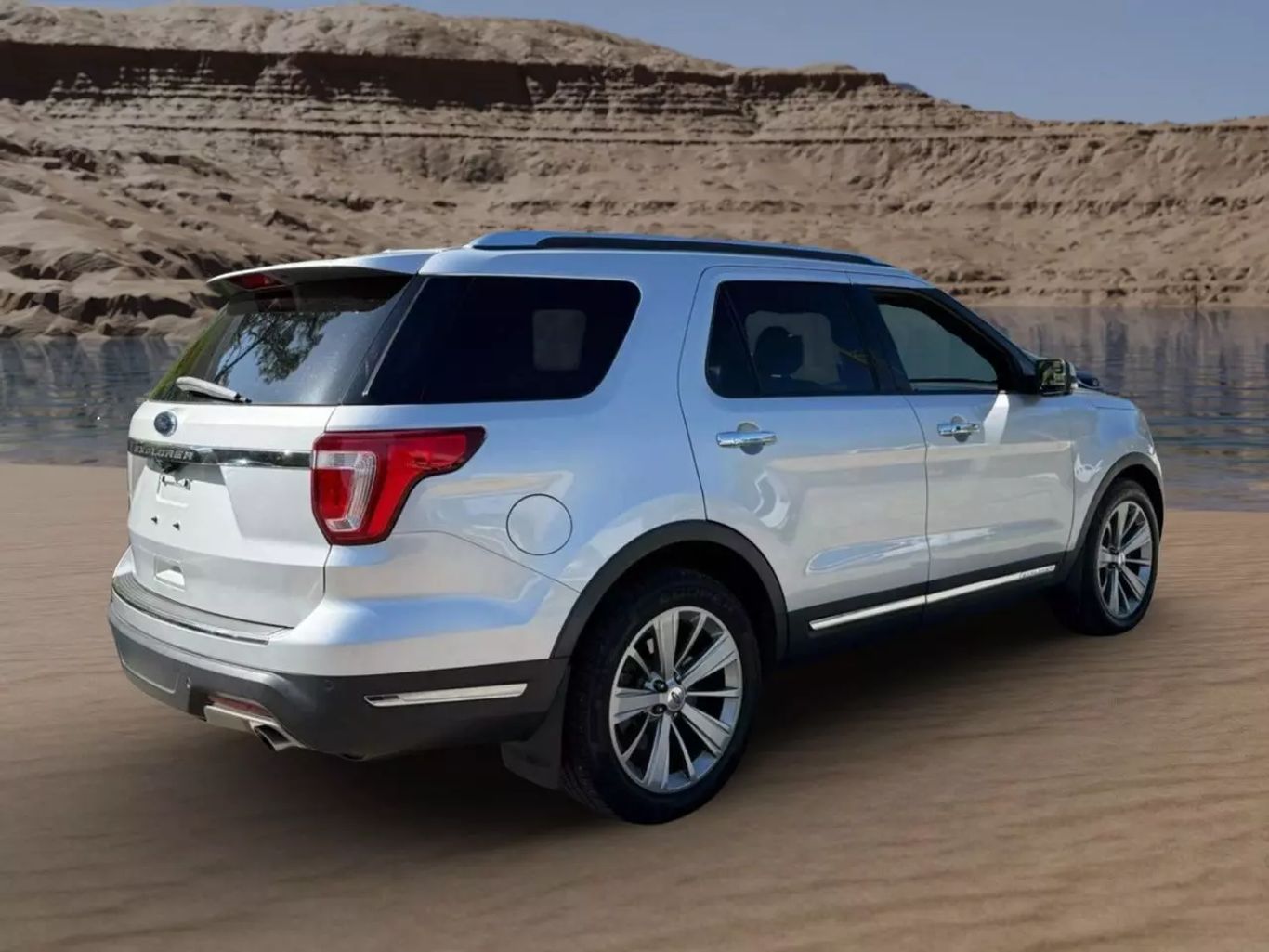 2018 FORD EXPLORER SUV V6, 3.5 LITER LIMITED SPORT UTILITY 4D