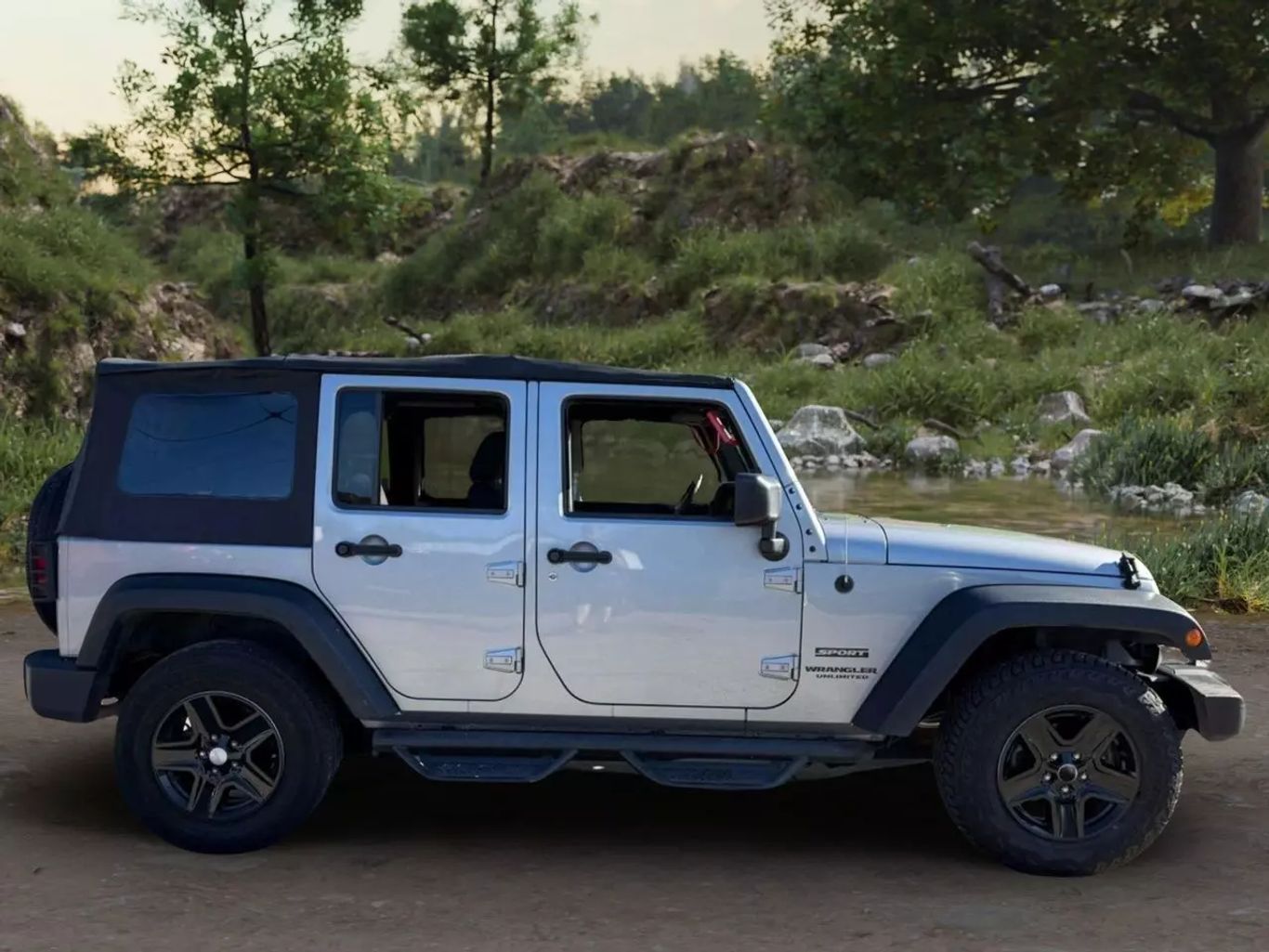 2016 JEEP WRANGLER SUV V6, 3.6 LITER UNLIMITED SPORT SUV 4D