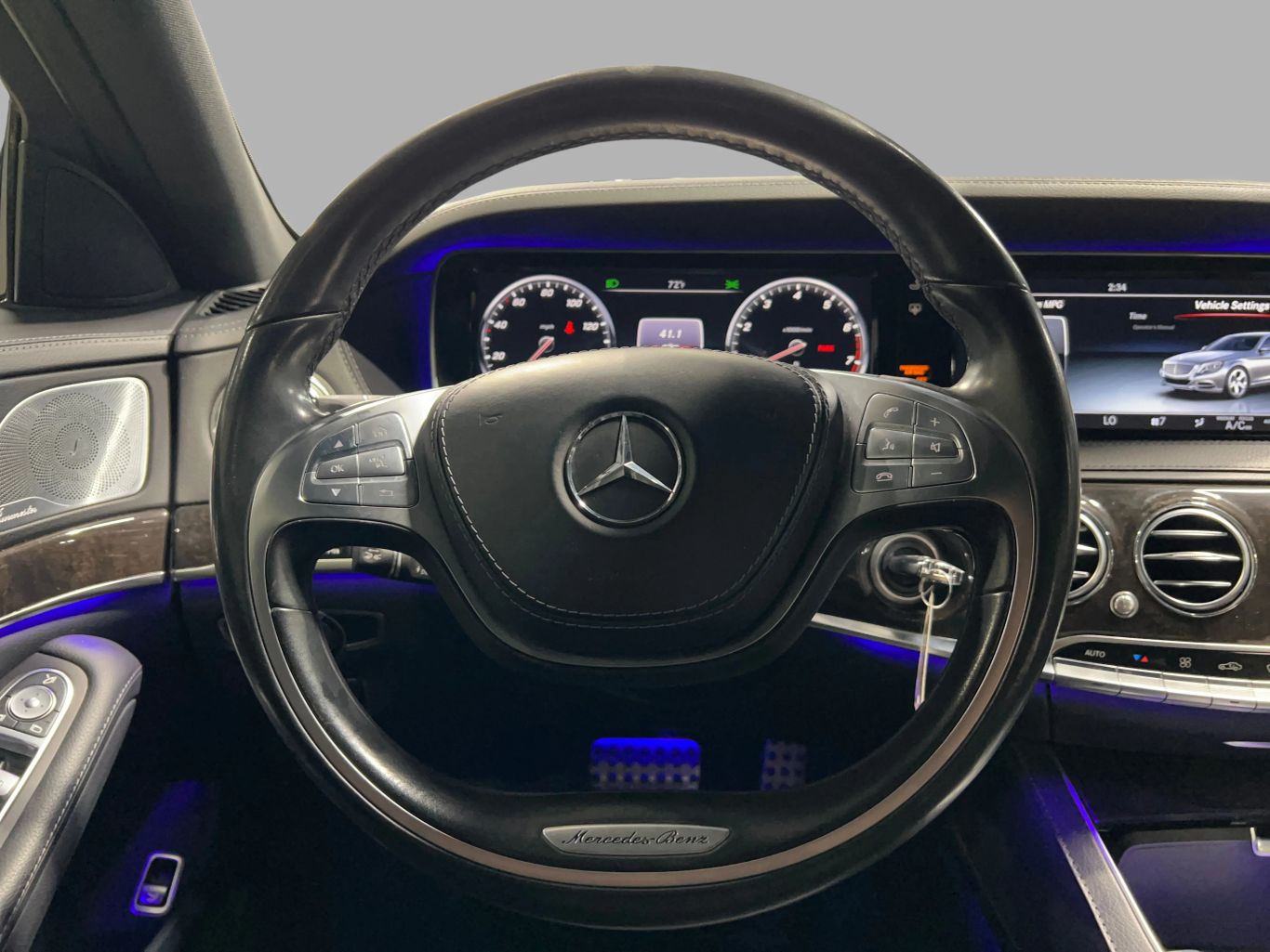 2017 MERCEDES-BENZ S-CLASS SEDAN V8, TWIN TURBO, 4.7 LITER S 550 SEDAN 4D