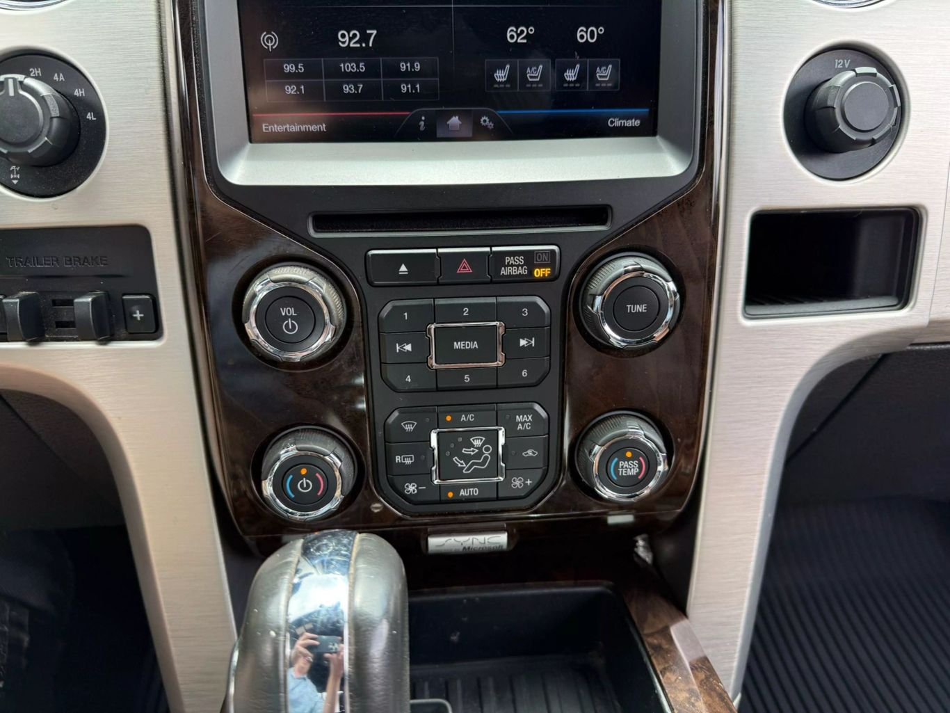 2014 FORD F150 SUPERCREW CAB PICKUP V6, ECOBOOST, 3.5L PLATINUM PICKUP 4D 5 1/2 FT
