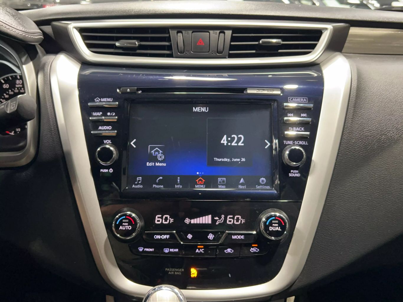 2016 NISSAN MURANO SUV V6, 3.5 LITER PLATINUM SPORT UTILITY 4D